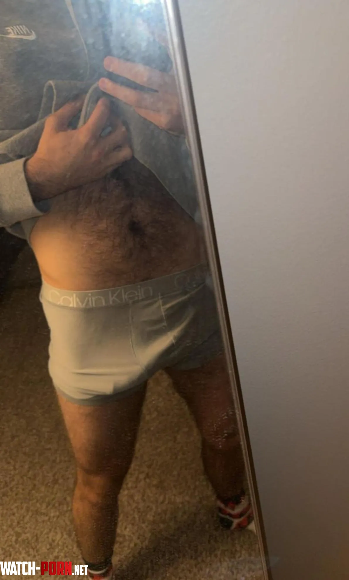 Grey underwear bulgegtgrey sweats bulge by Unable-Bat4205