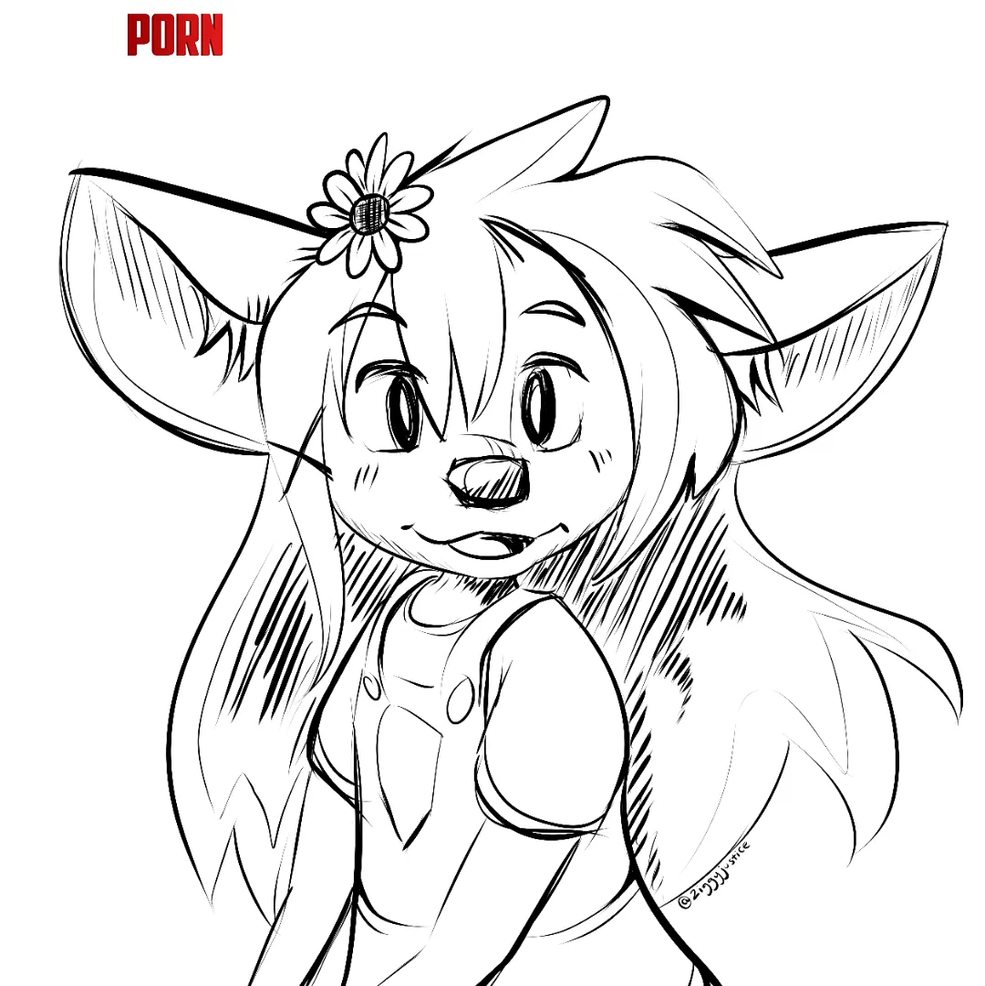 Fennec girl my art by ziggyjustice