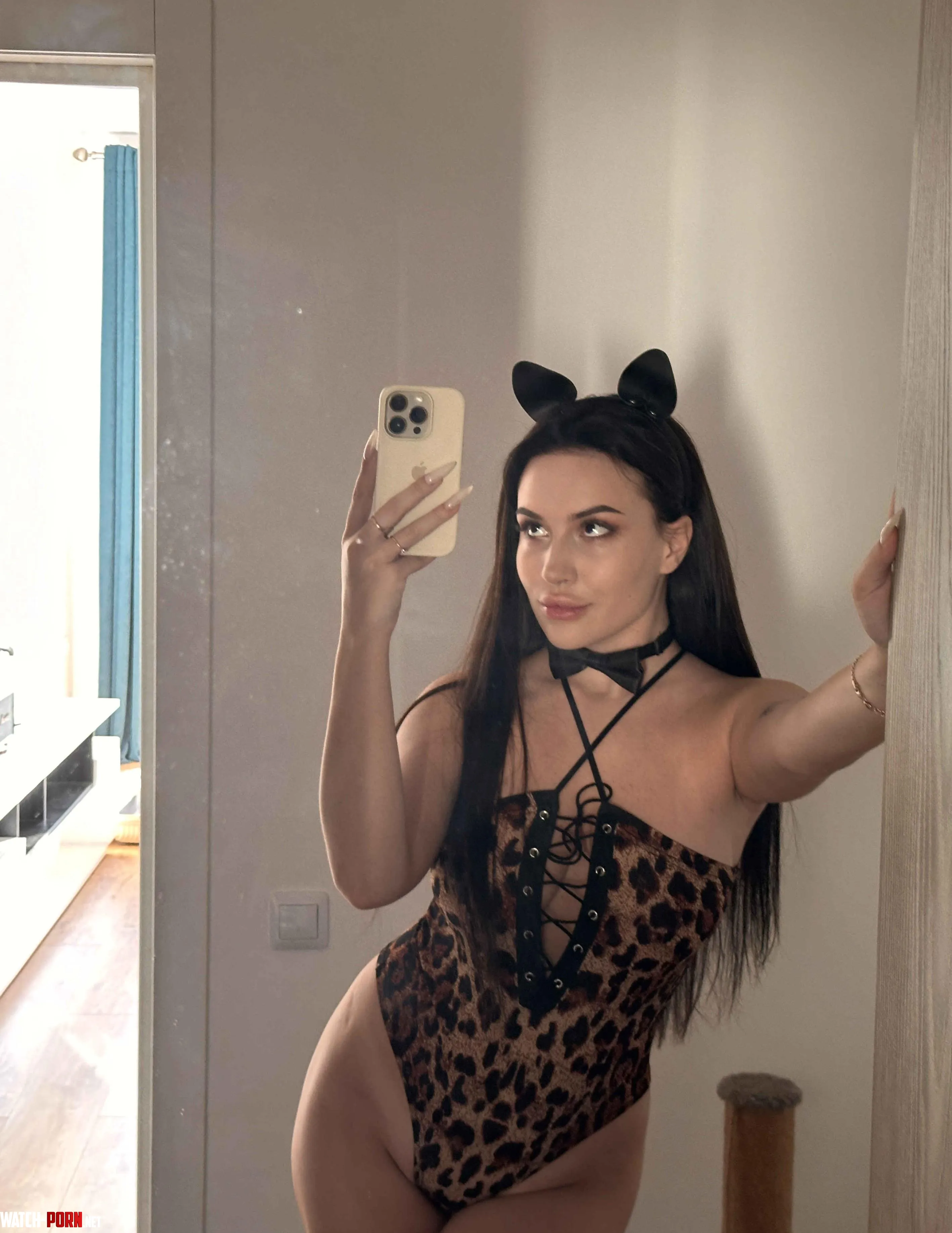 My new butterfly choker accentuates my look perfectly by BeautifulDolphinn