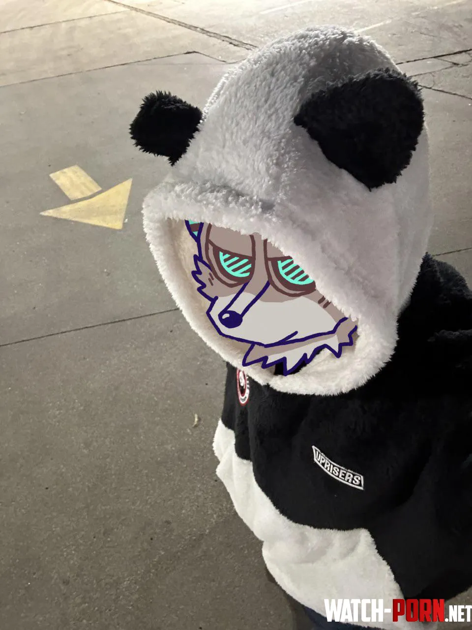 panda express kigurumi i tried one on by supykun