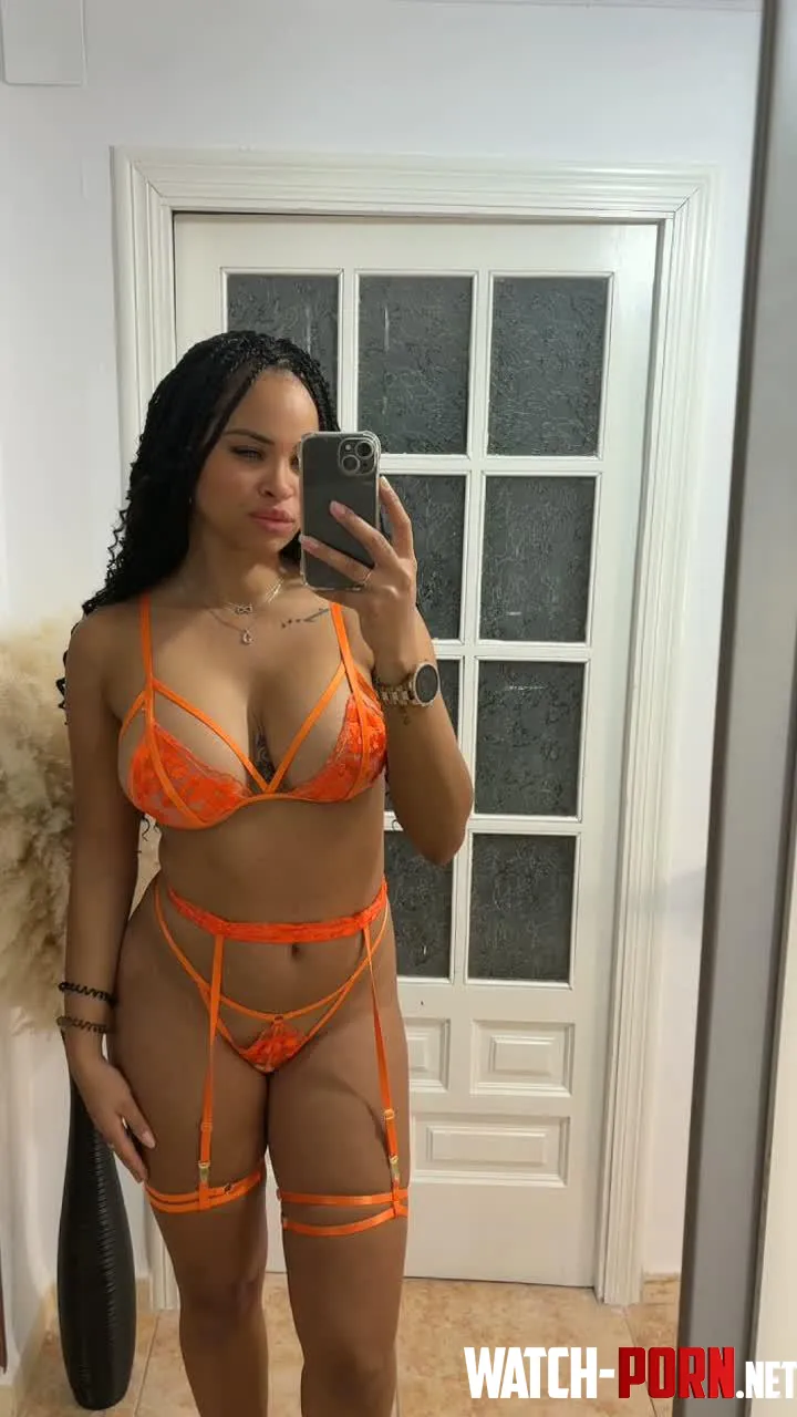Hot is an understatement when Im wearing this lingerie set by jasminepeterson