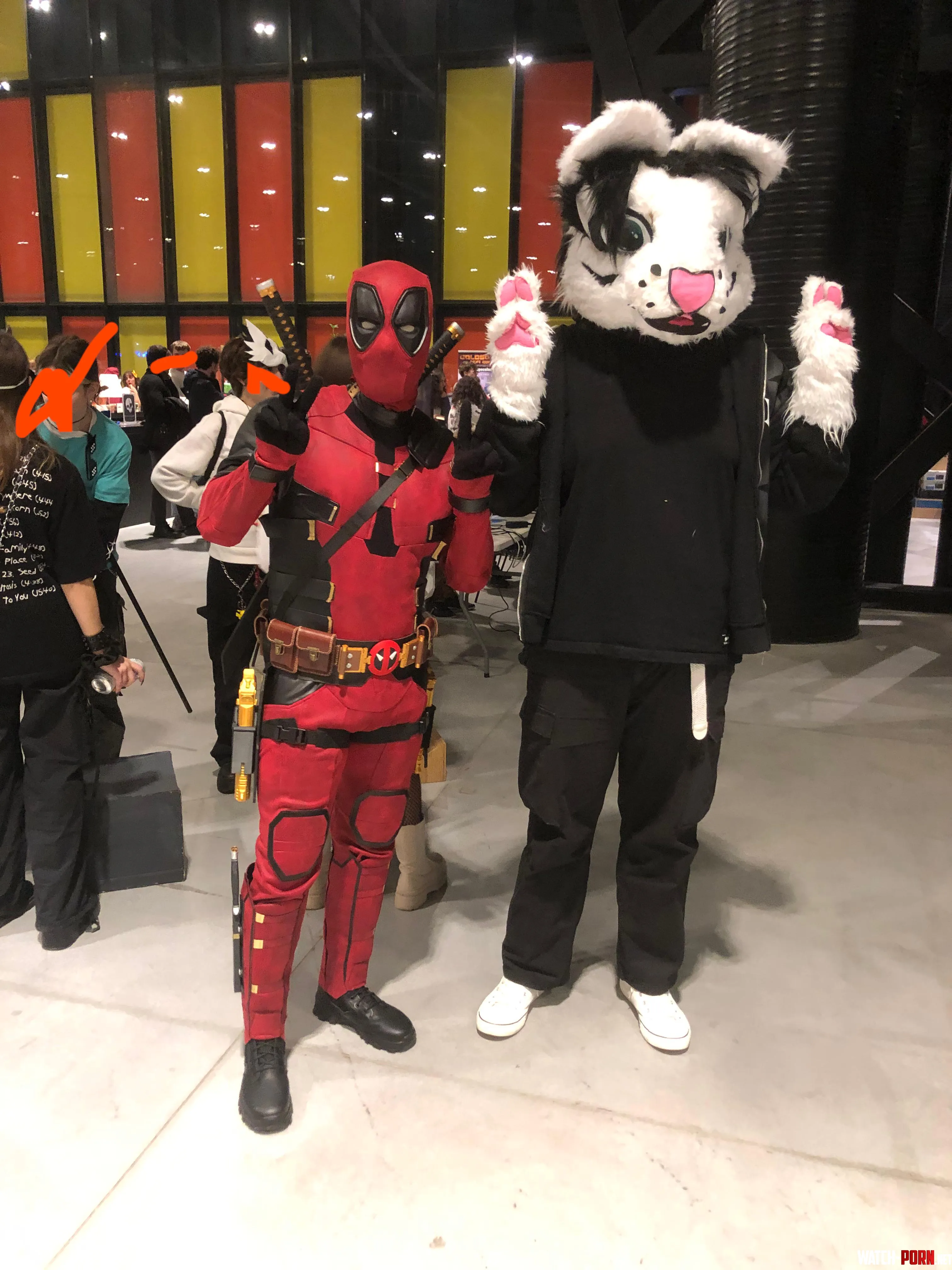 Ive been to a con D im the one on the fursuit duh by a_shark_that_goes_YO