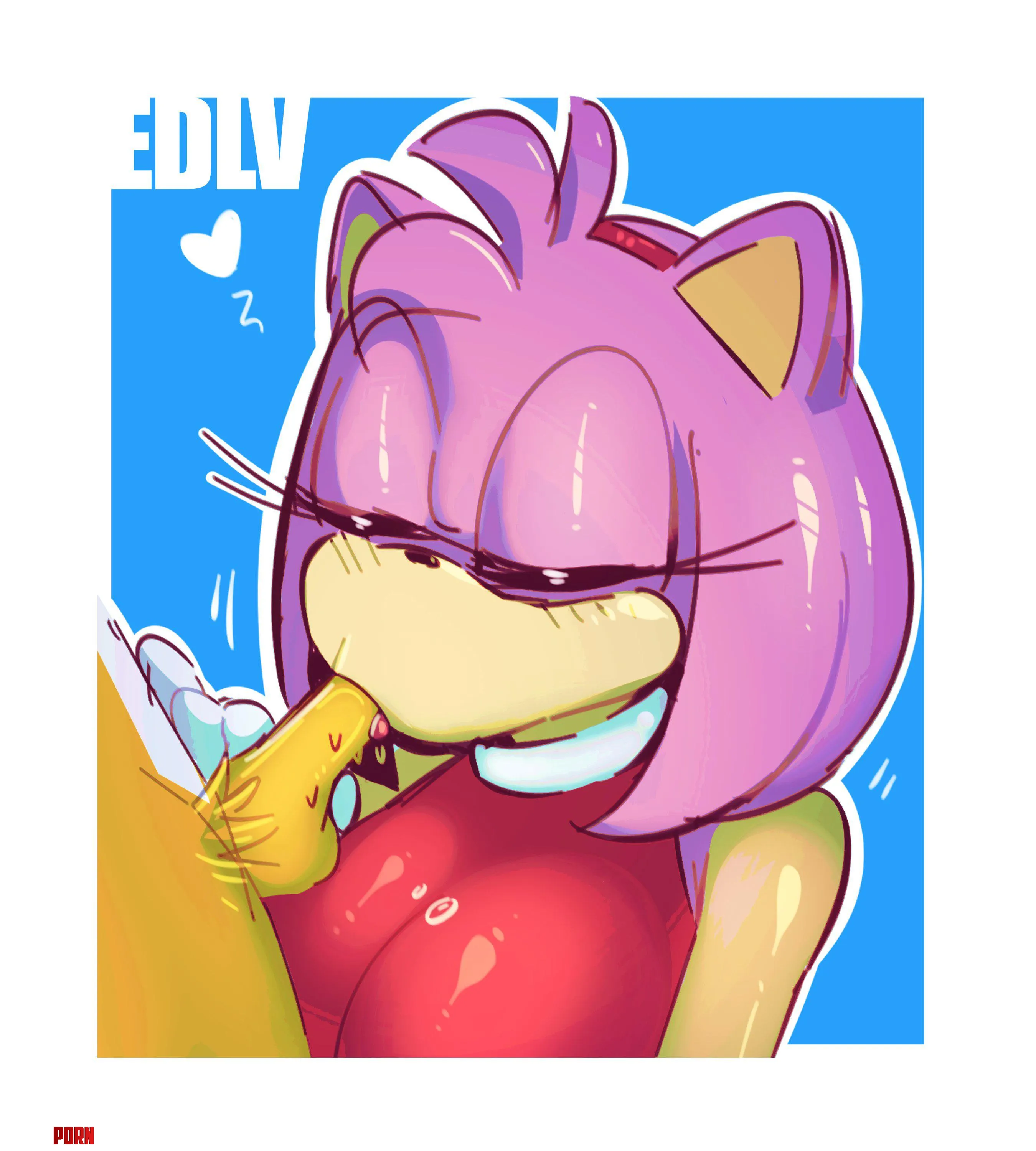 Amy Sucking Off Tails EDLV by AyoSimp87
