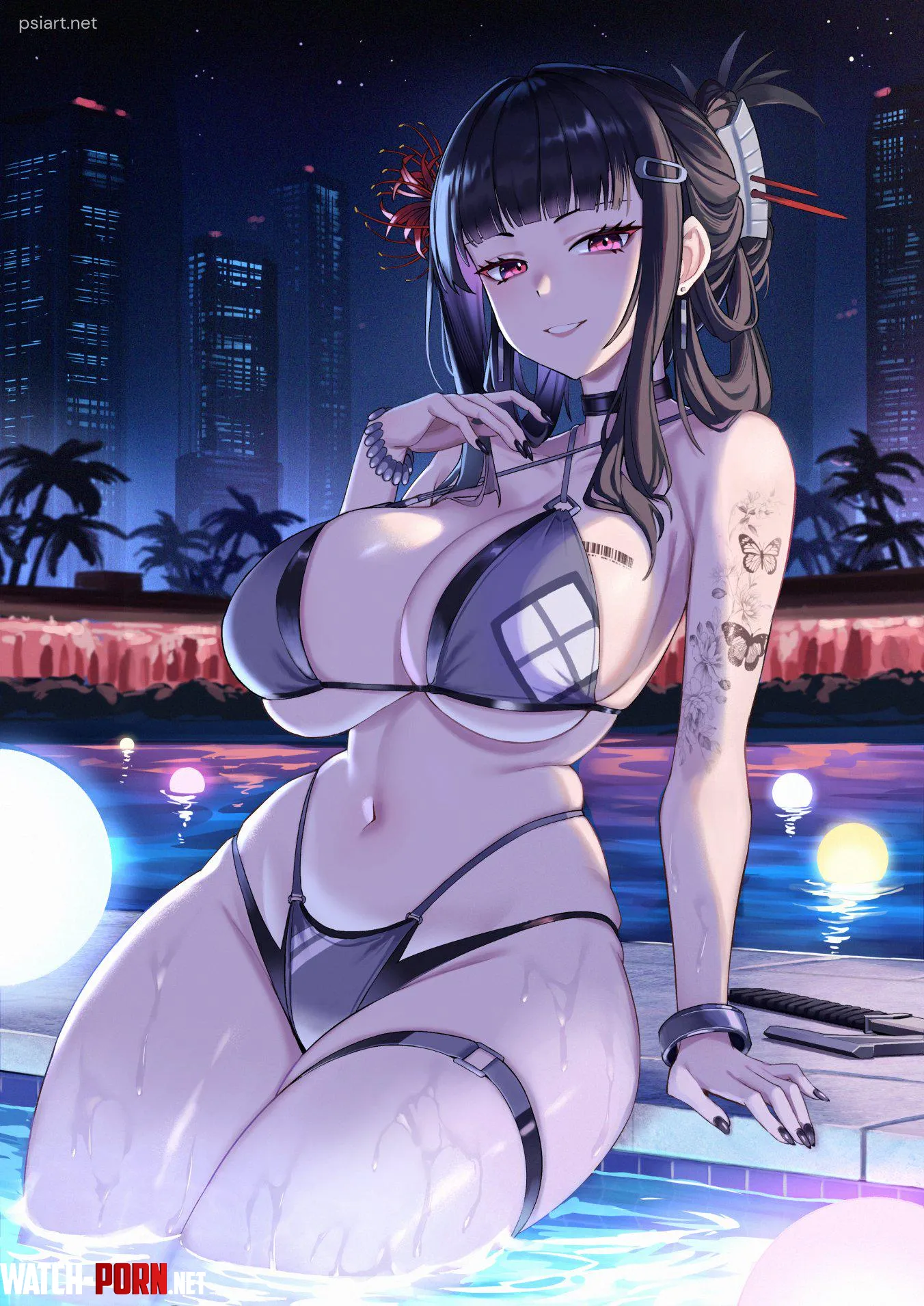 Night Pool D by xSaviour_N