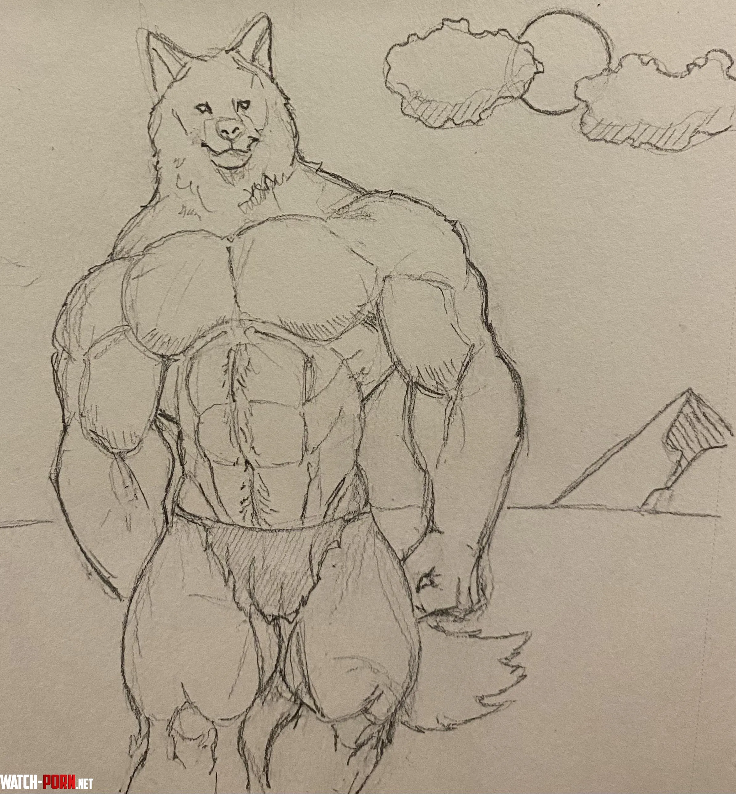 Werewolf 3 Art by me by -Kasuba-