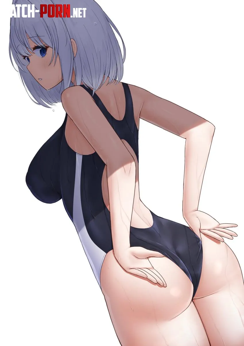 Sakuna tries on her swimsuit  by RainDMask
