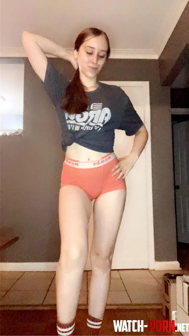 Crop top for my workout by IncidentNew8397