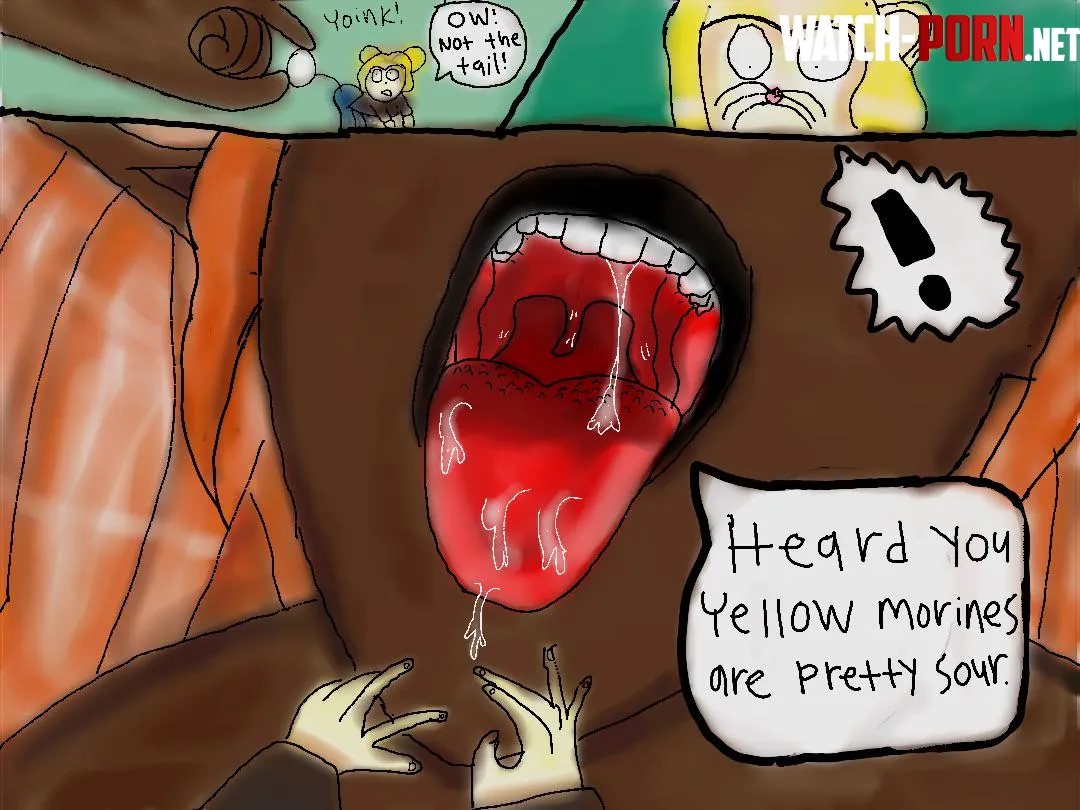 comic OC Dark Elf Vore by Hairy-Carpenter-9362