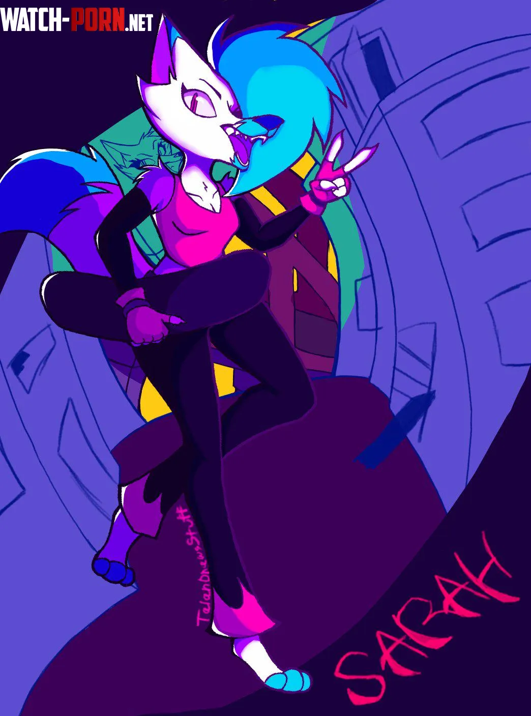 Sarah Shade Art by mee by Cool-Pomelo2605