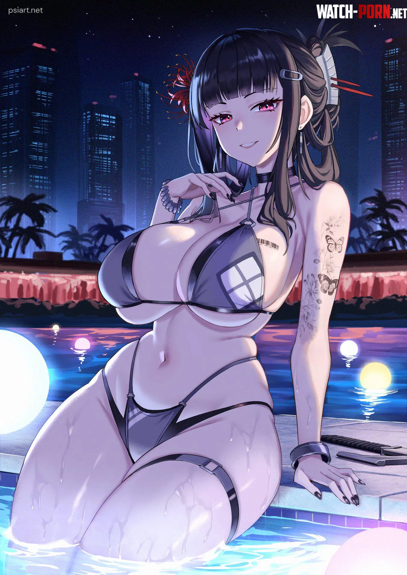 Night Pool D by xSaviour_N
