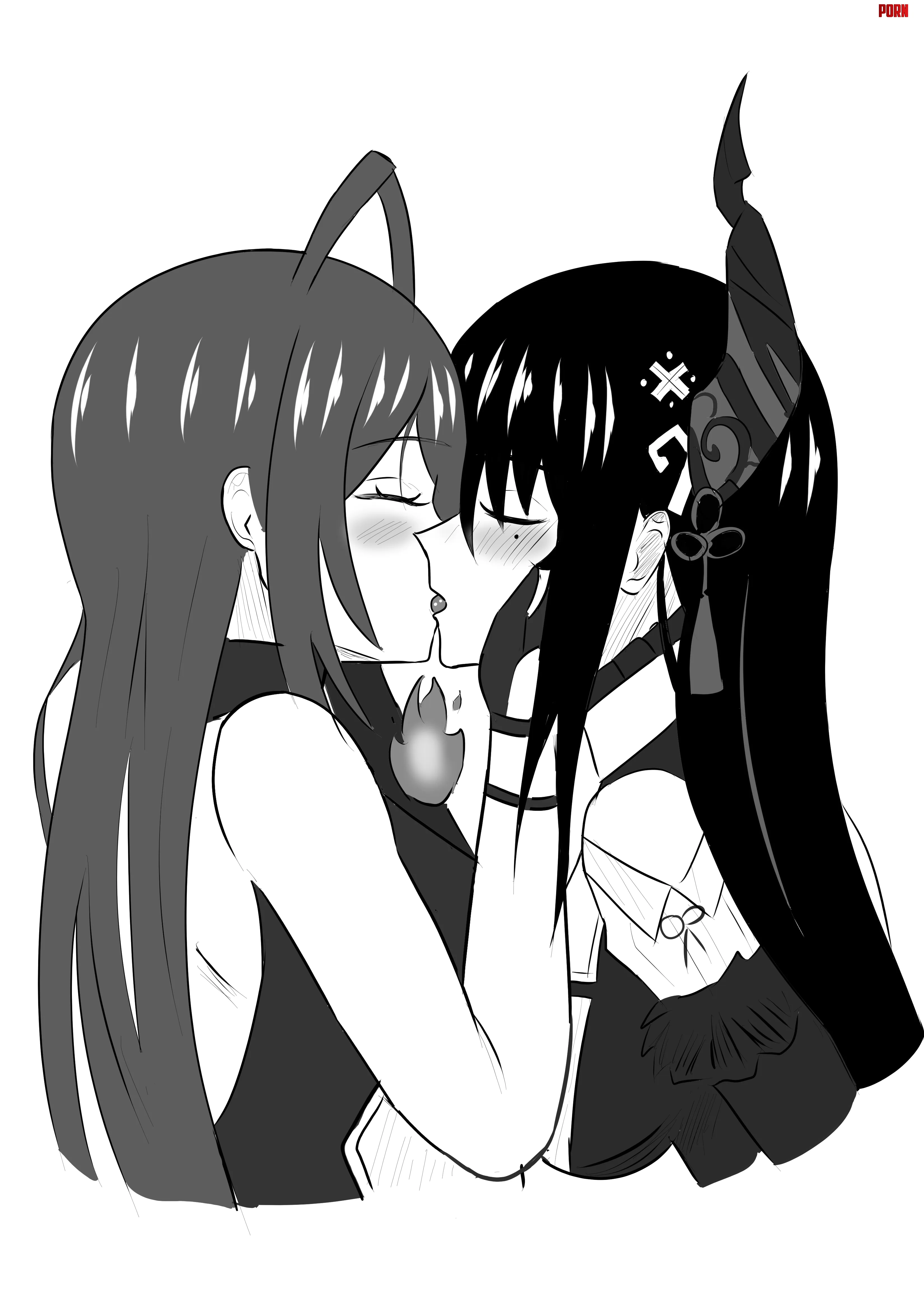 Bloodraven Kiss HoloEN OC  by Winter_KitsuneArt