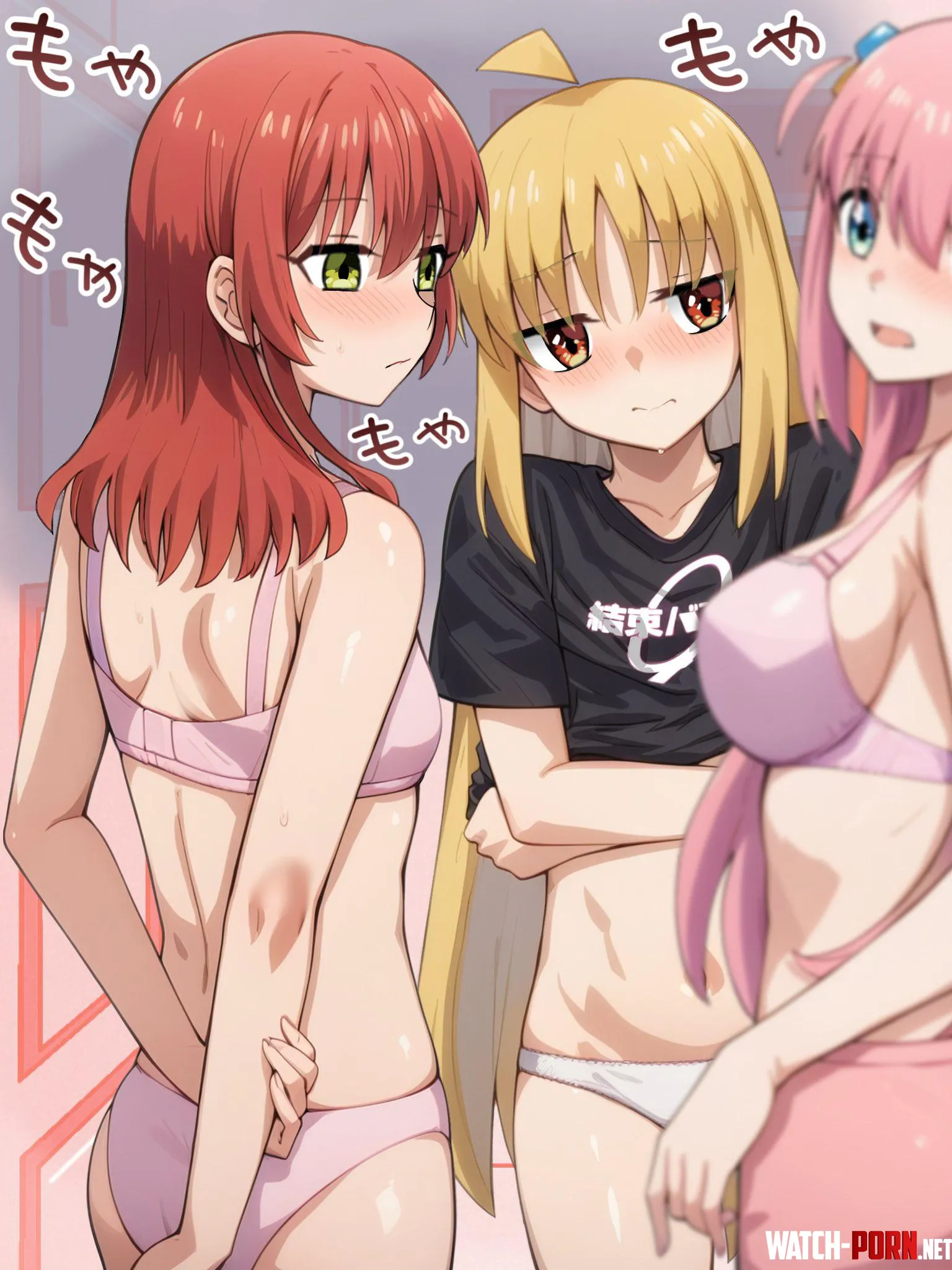 Kita Nijika and Bocchi In The Changing Room by A_MASSIVE_PERVERT