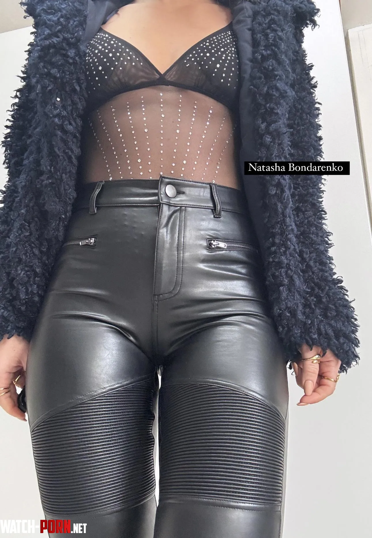 My new leather leggings or pantsI dont know but I love it  by NatyBond_OF
