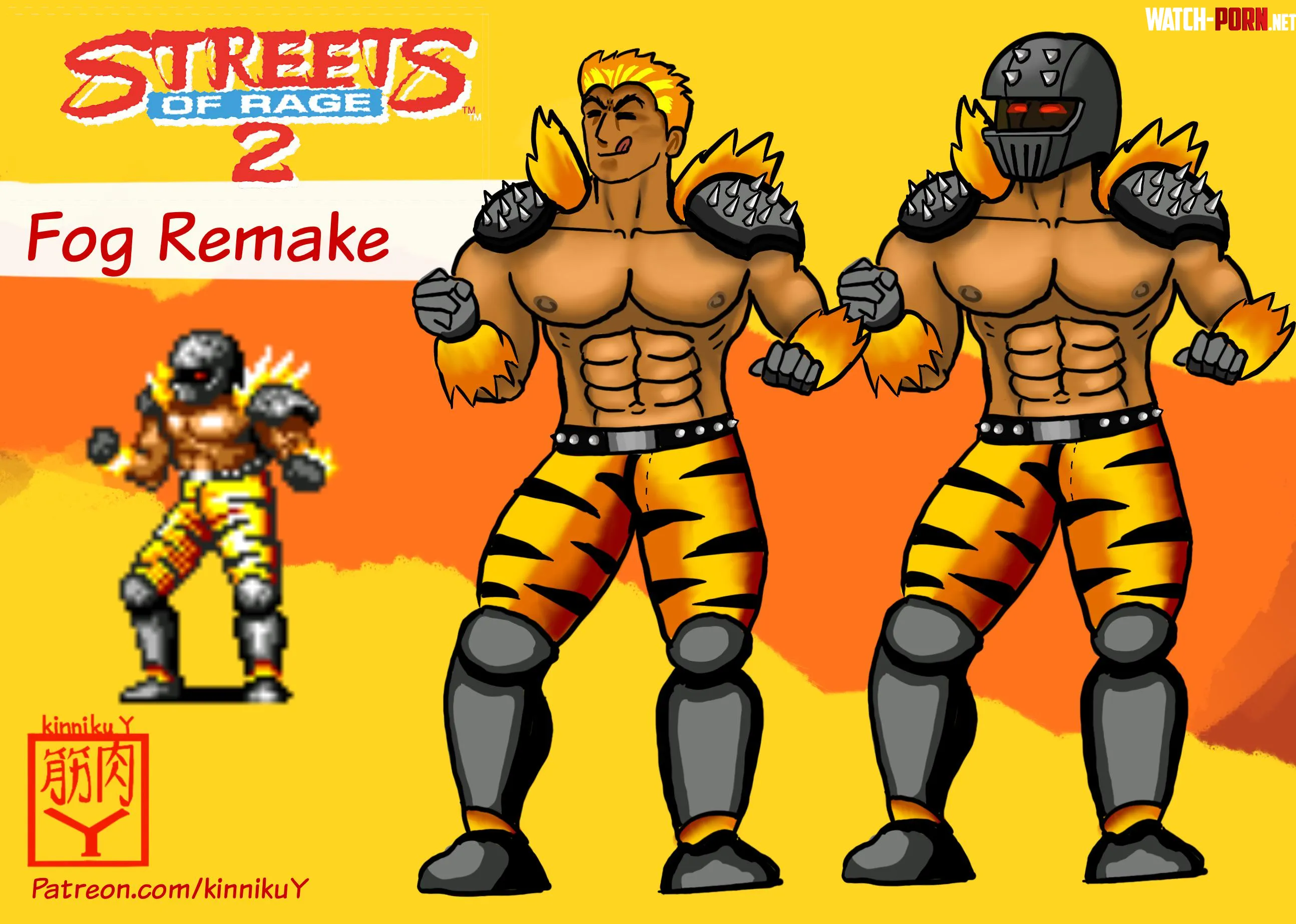 Streets of Rage 2  Fog Remake kinnikuY by KinnikuY