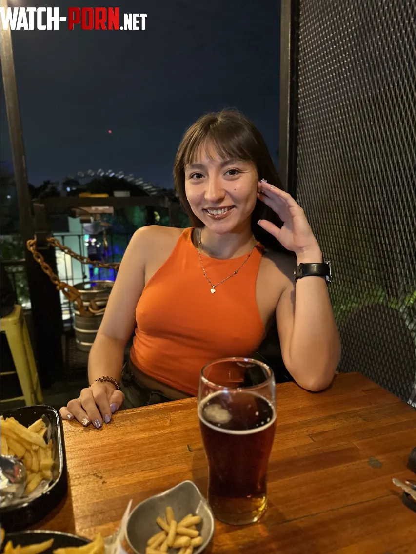 Went for a beer braless you want some by GardeningJenny