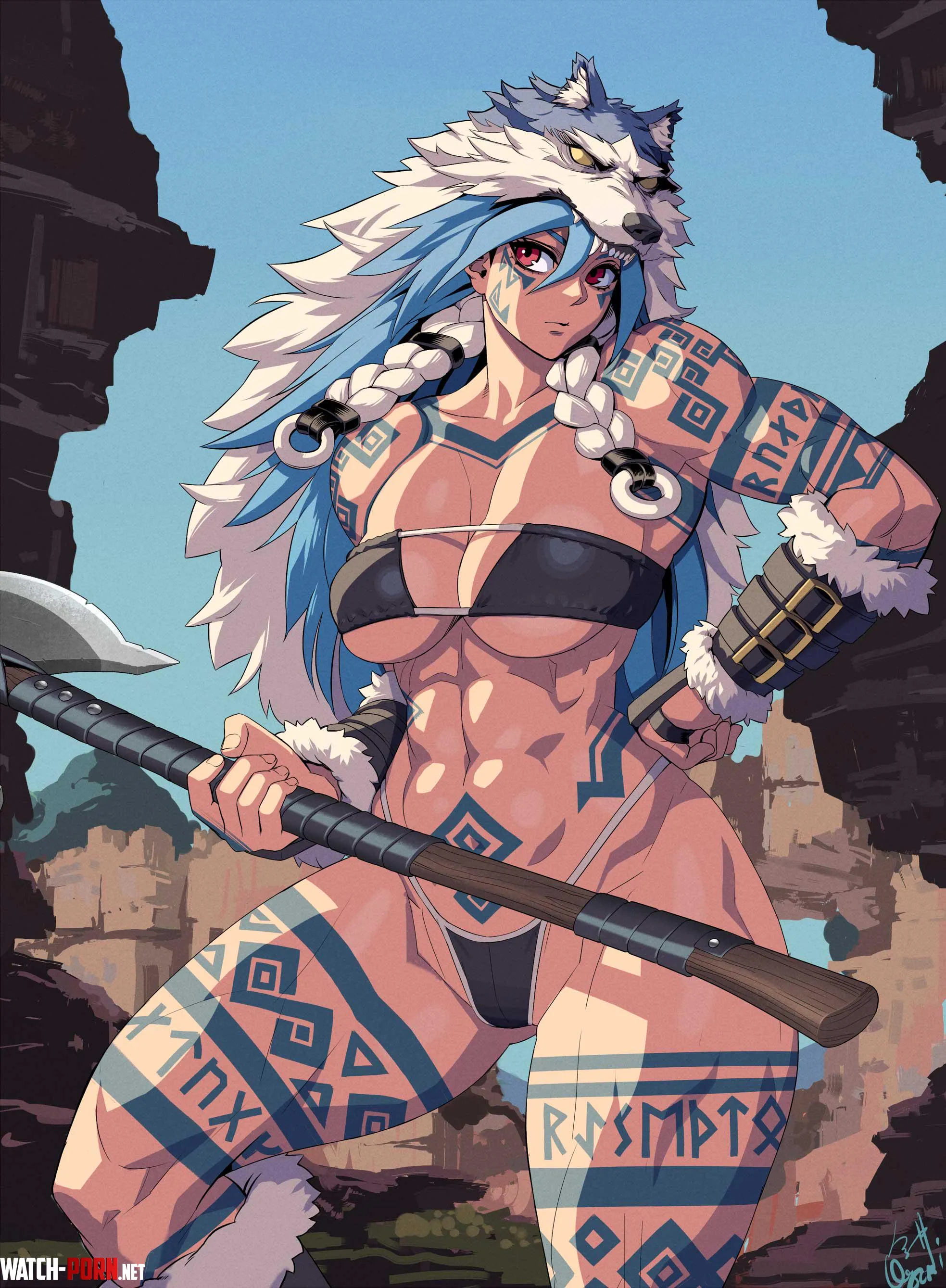 Fenris Ogami Original by Throwawheylmao