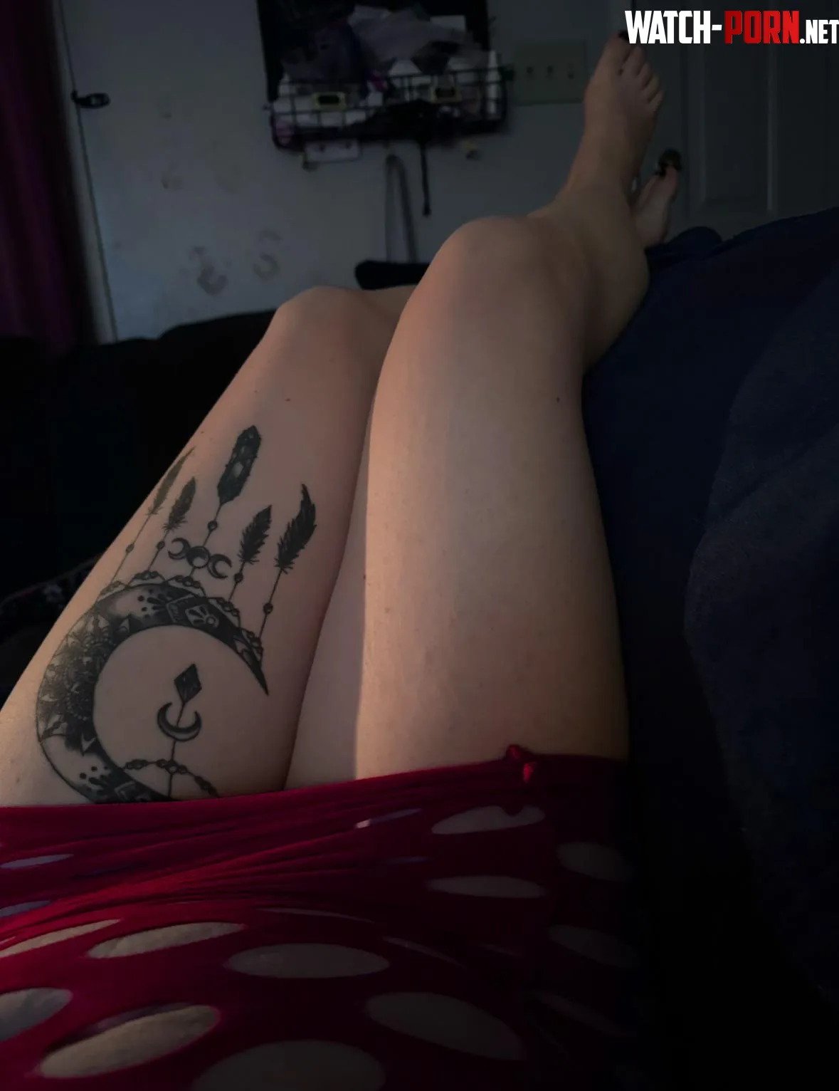 I hope you enjoy long legs wrapped around you by honeybunz89