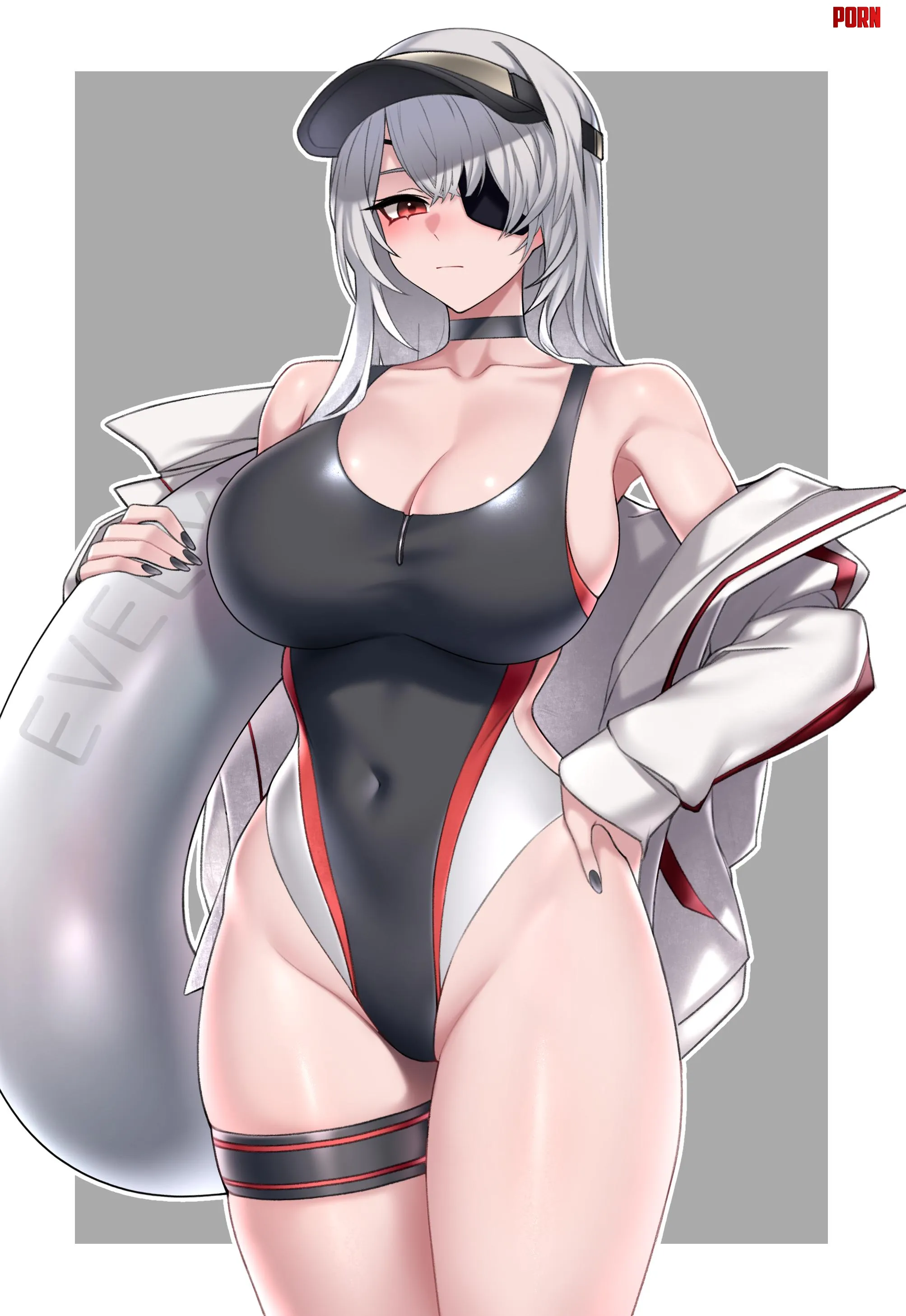Swimsuit Evelyn Girls FrontlineProject Neural Cloud by CheetahSperm18