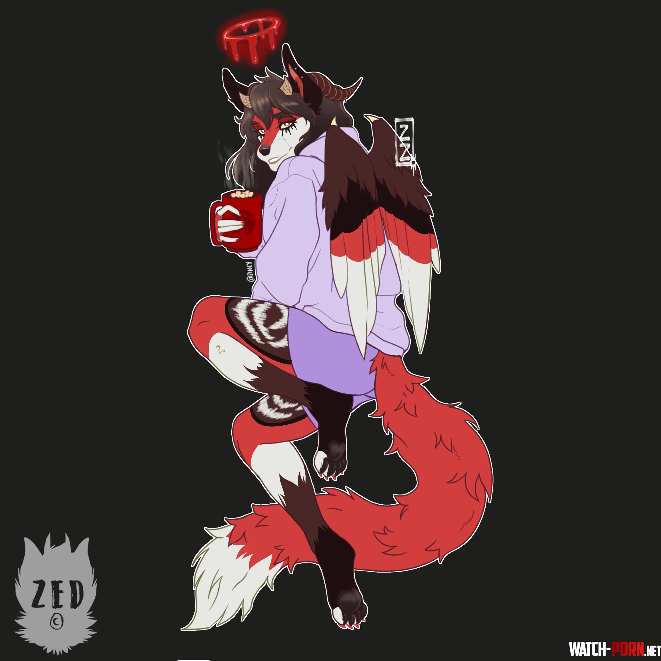 Vixen  Art by me by ZedZinc