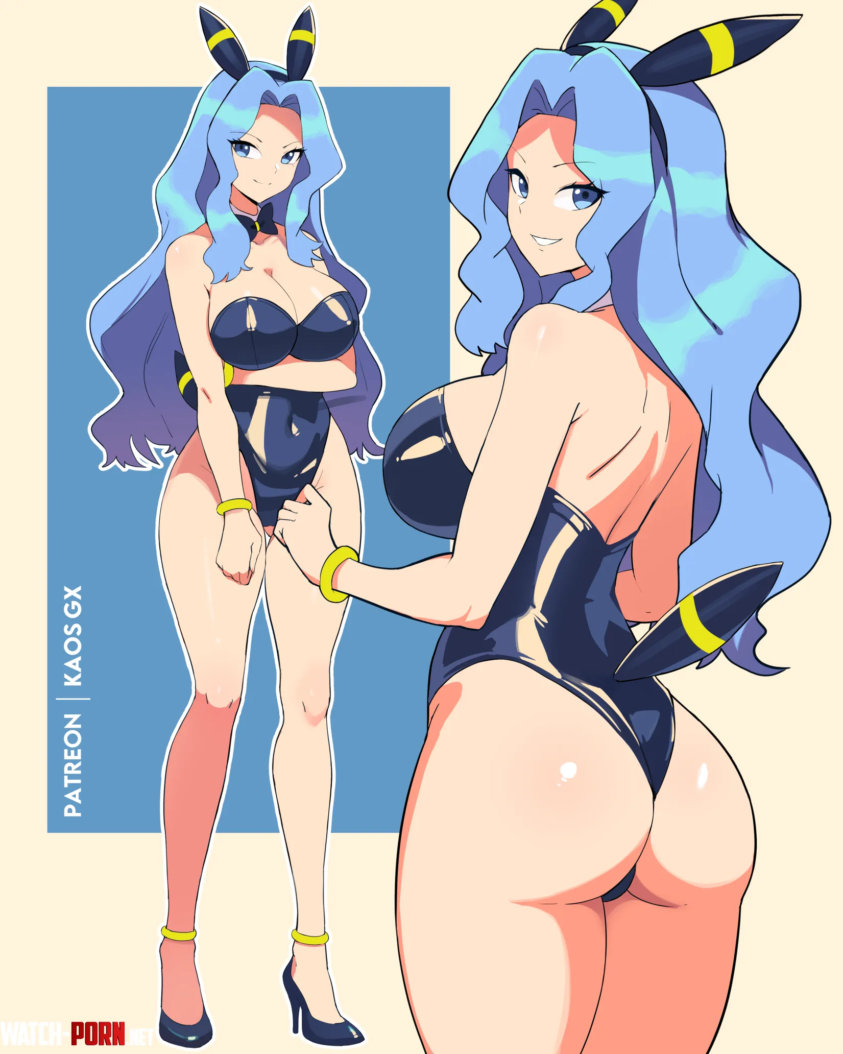 Umbreon Suit Karen Kaos GX by A_MASSIVE_PERVERT