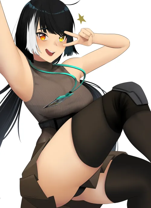 Thumbnail Anime Armpits: RO635 DarkpulseGG Girls Frontline by TheRoySez