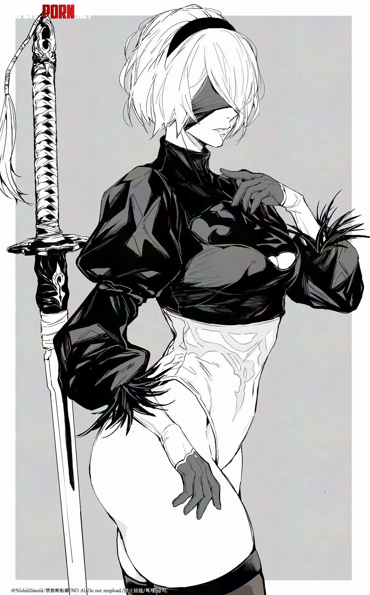 2B Nier Automata by Nishii26mii by Faoovo