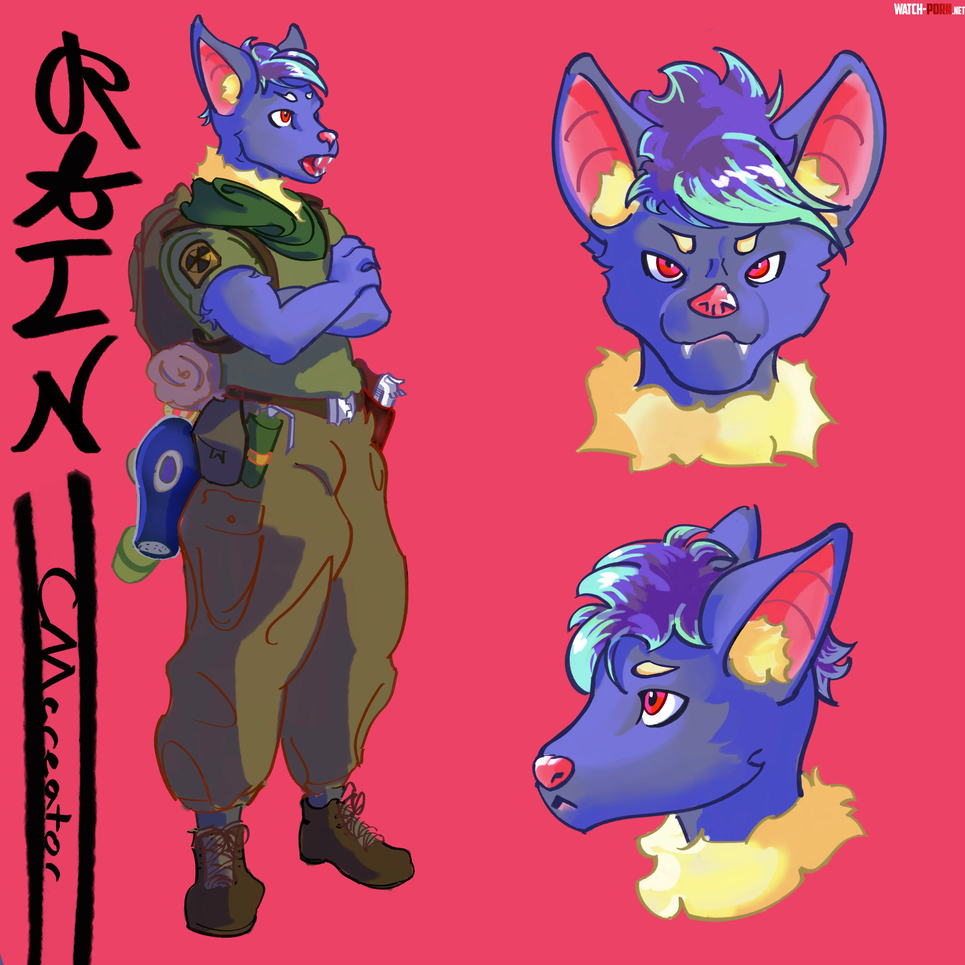  ref sheet for my new sona gt3 art by me by cumcreater