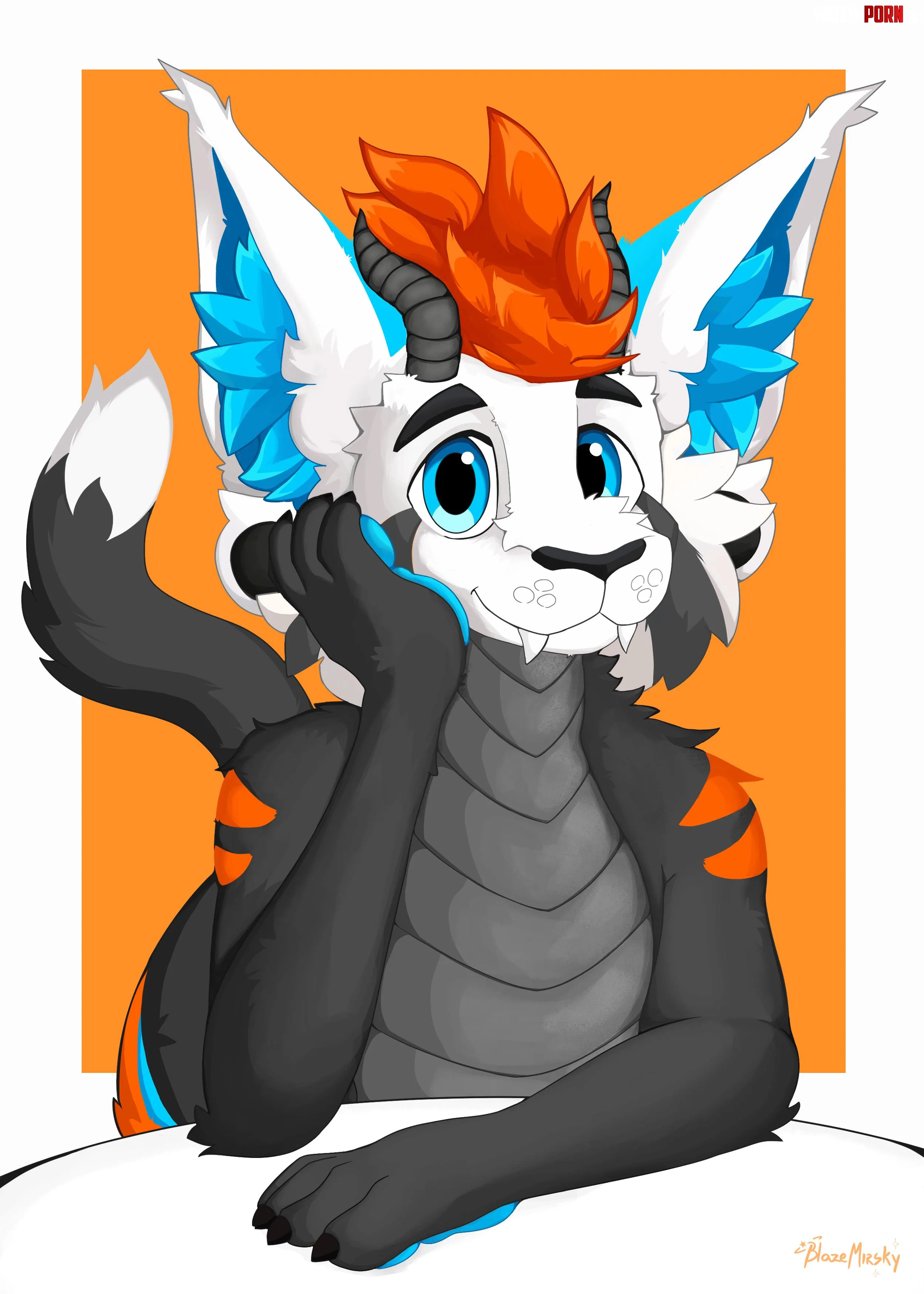 Commission done for ScrunklyCagon OwO by blazemirsky