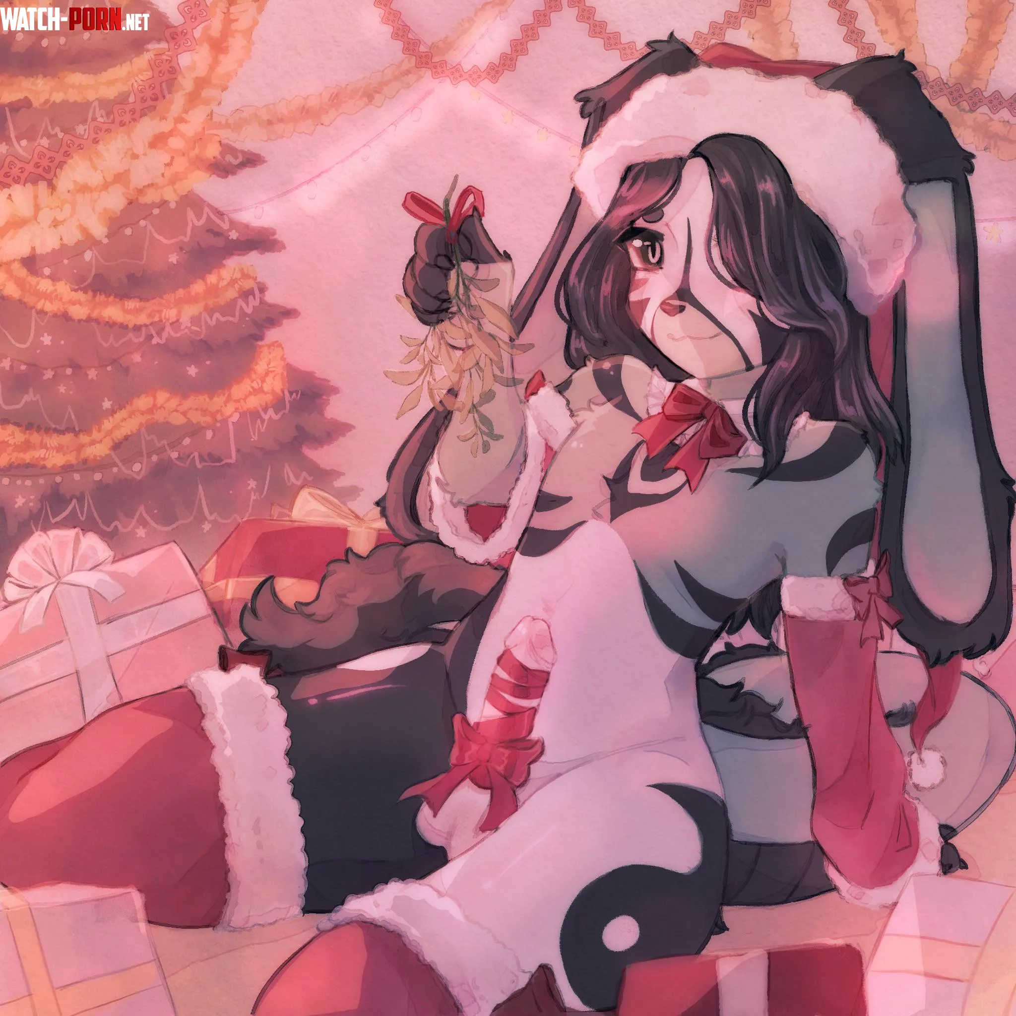 Finished Fa Christmas ych m purrypurin by purrypurin