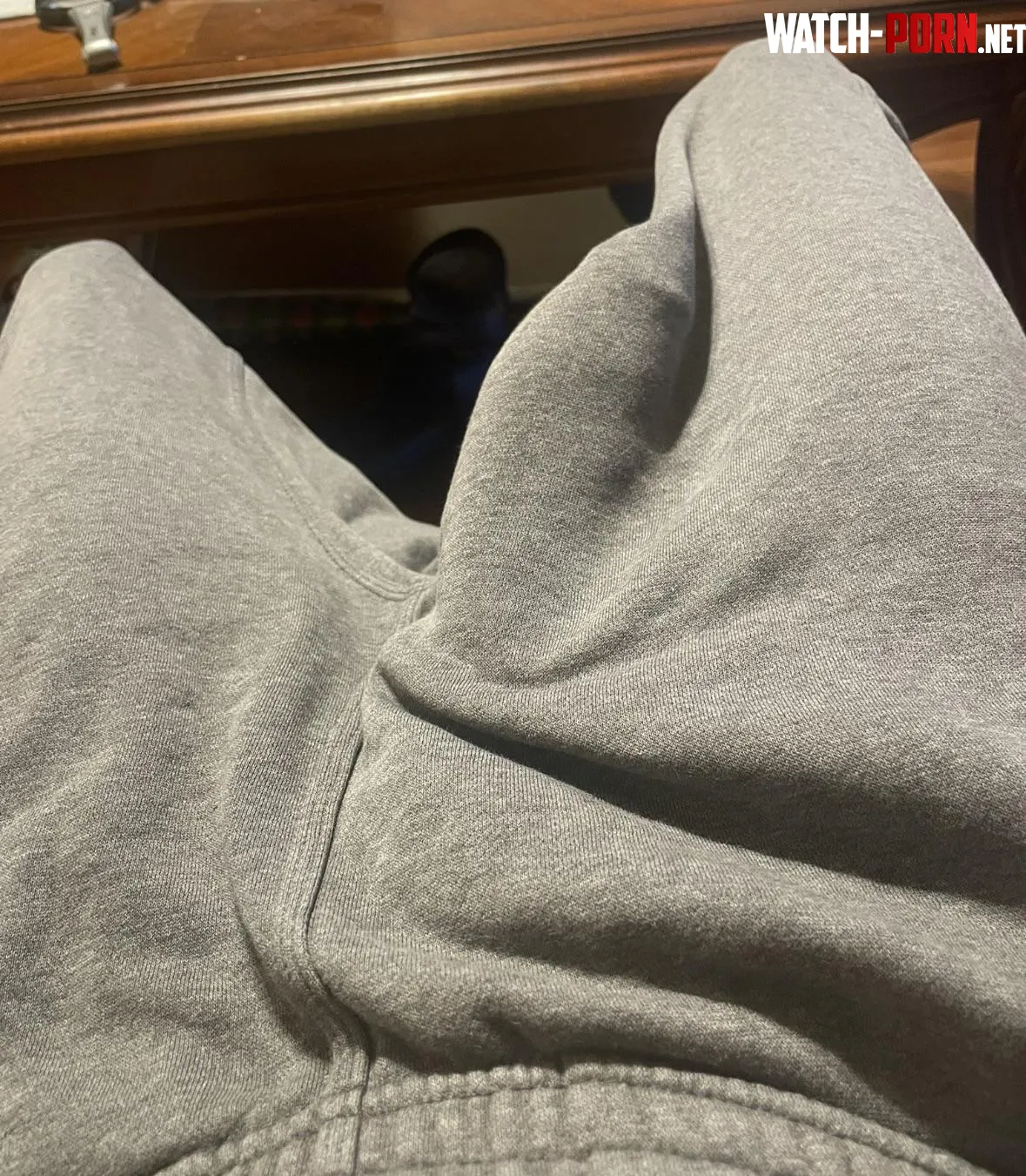 Cant hide it in these sweats by Pretty_Clue5135