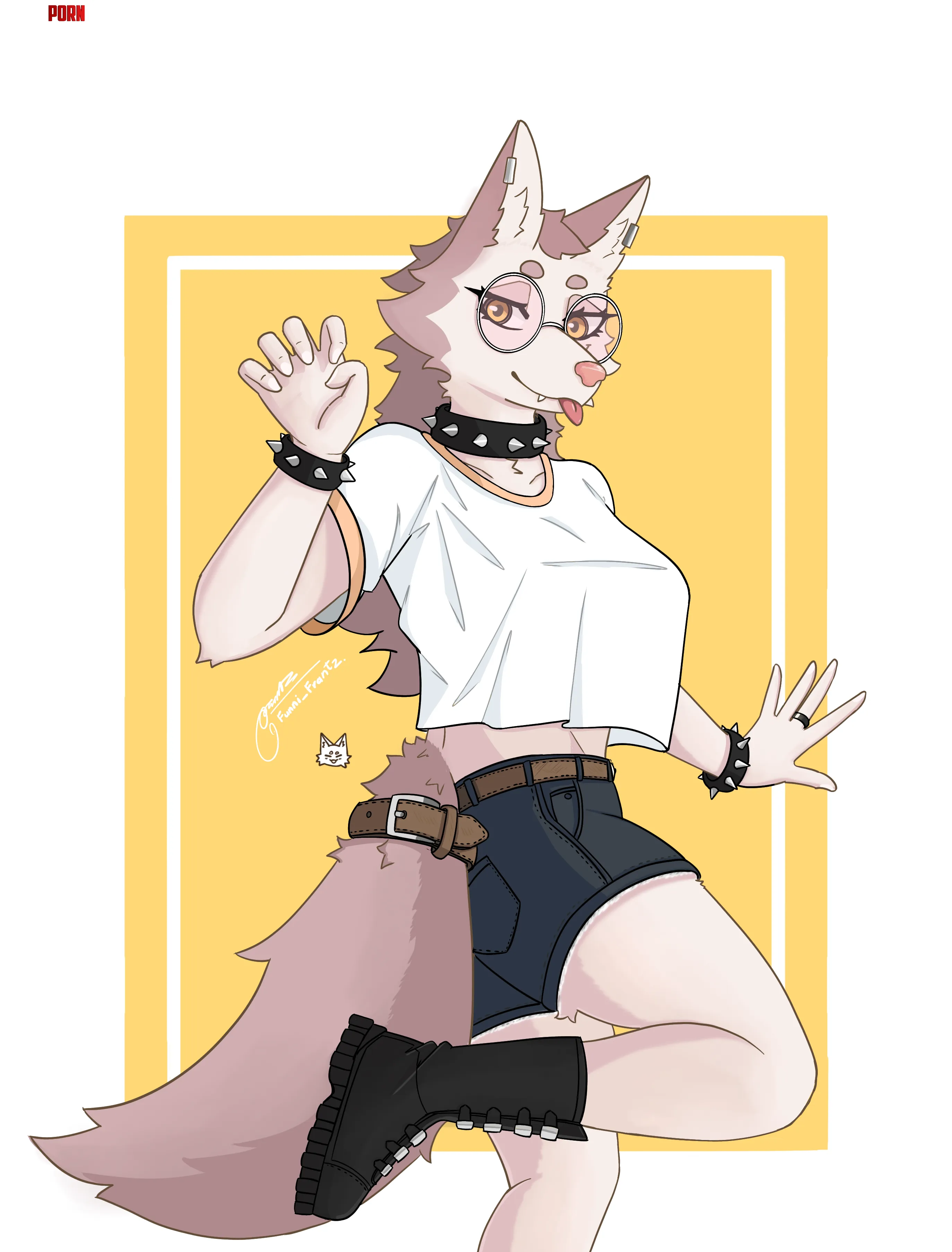 A little goth and summer style OC  by FoxColonel_