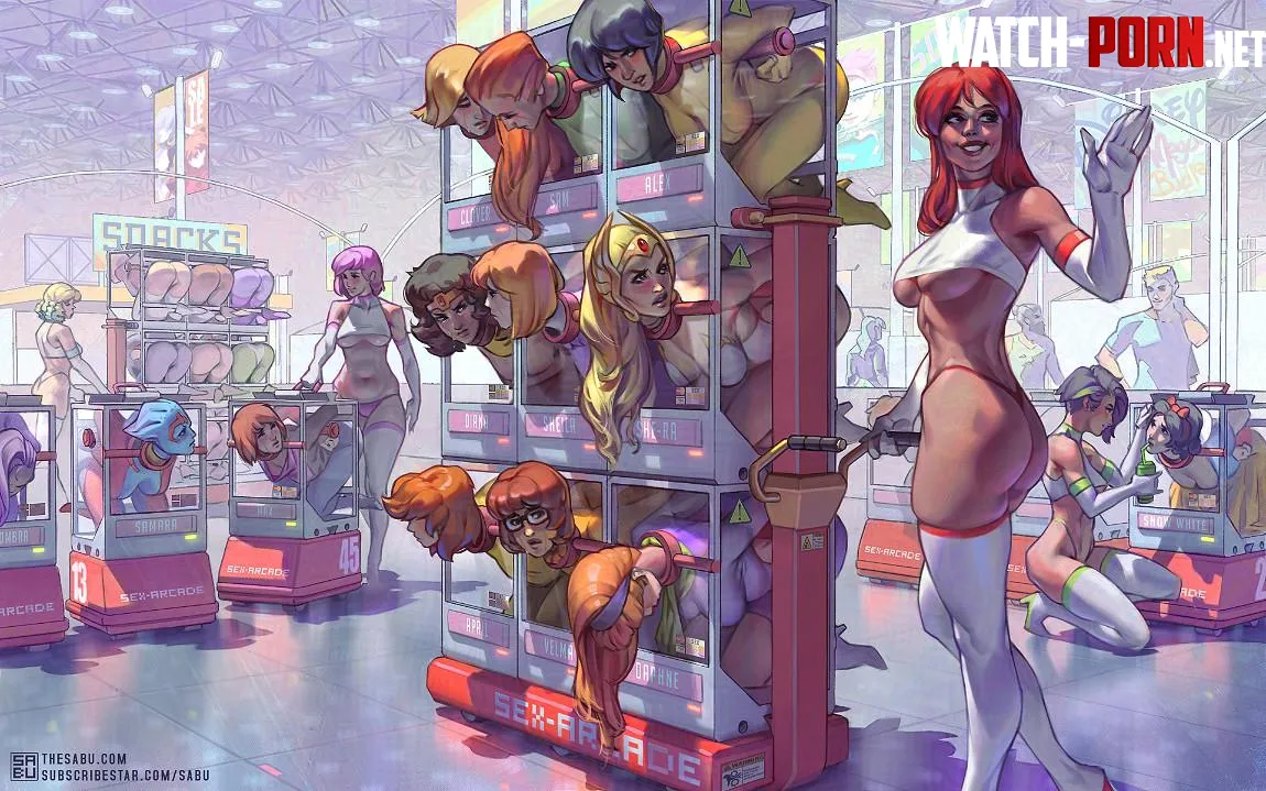 Supply at the sex arcade by Somanycookies1