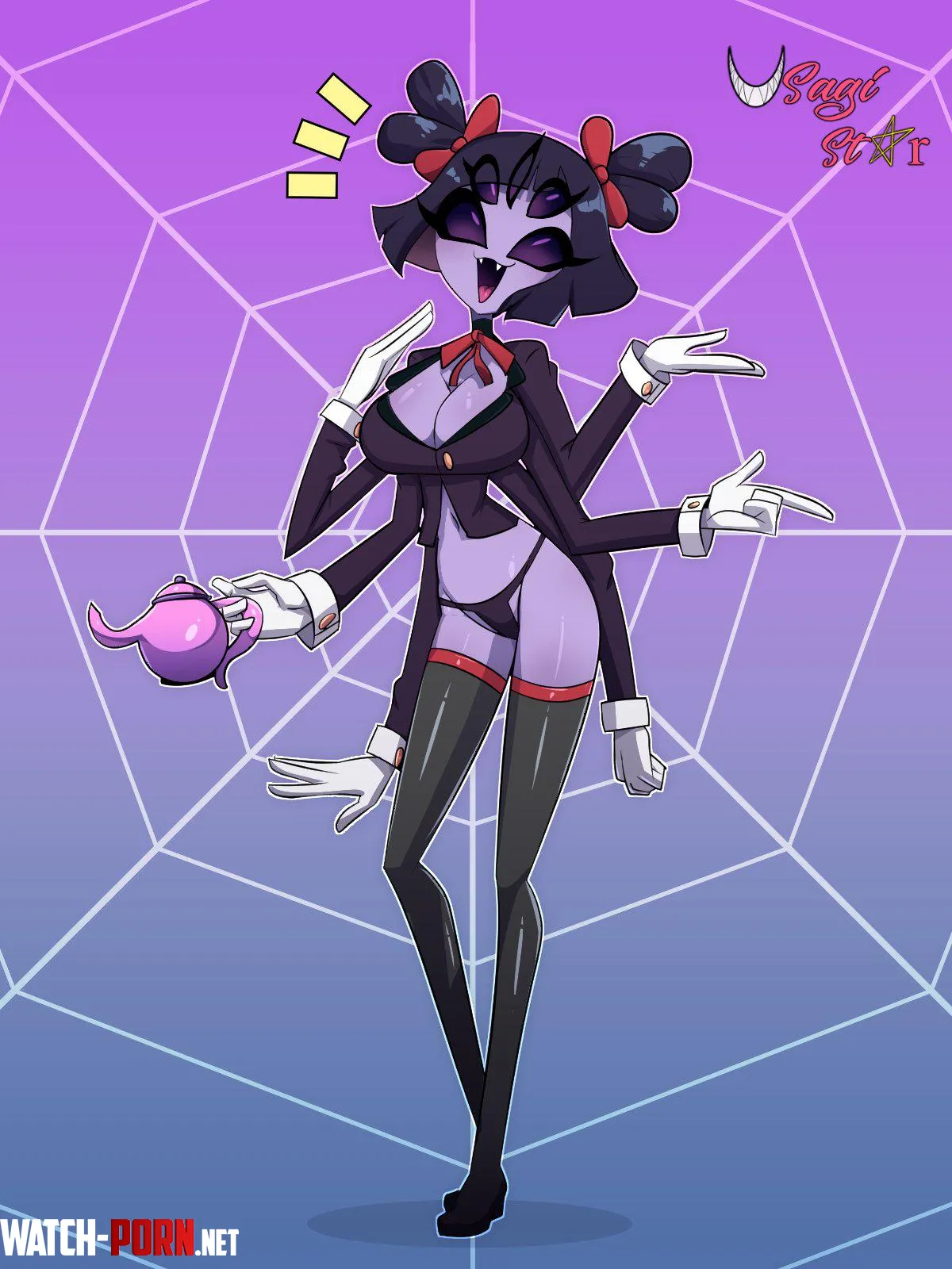 Muffet Ready to serve you tea Usagi Star by Working_Welder_1751