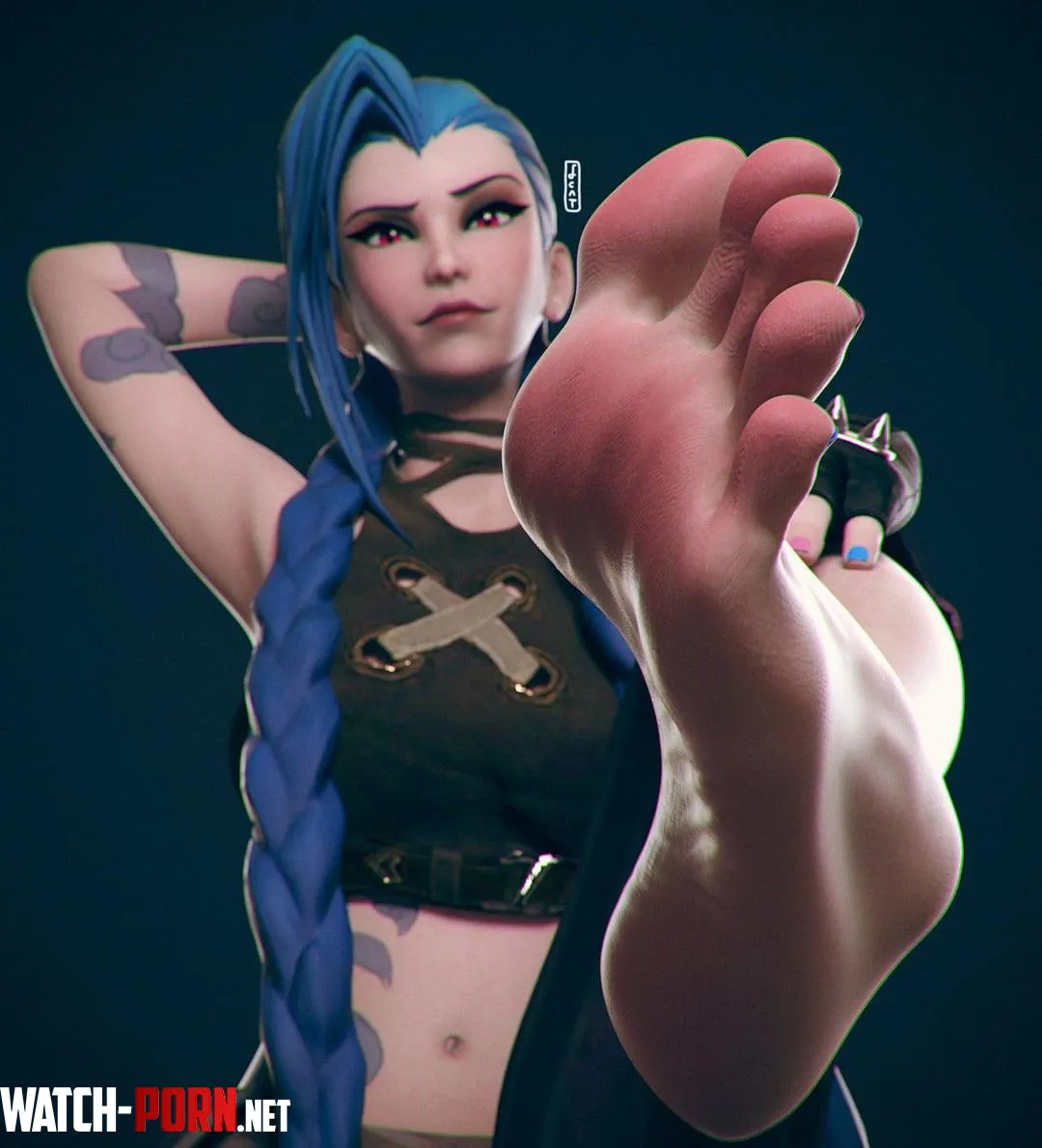 Jinx League of Legends FeatheryCat by theodore887