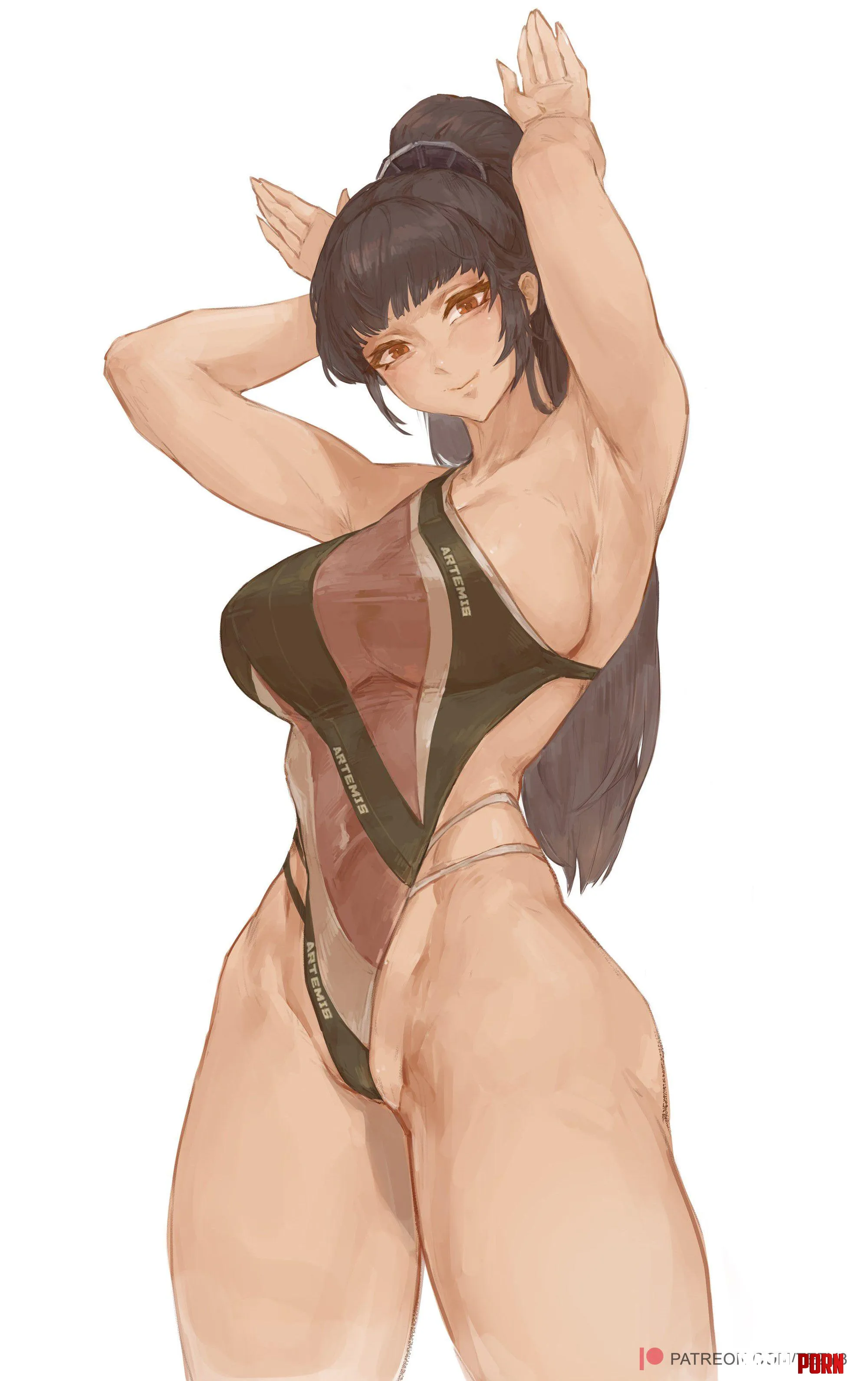 Eve in swimsuit Tezy8 ArtStellar Blade by StarvingArtist2000
