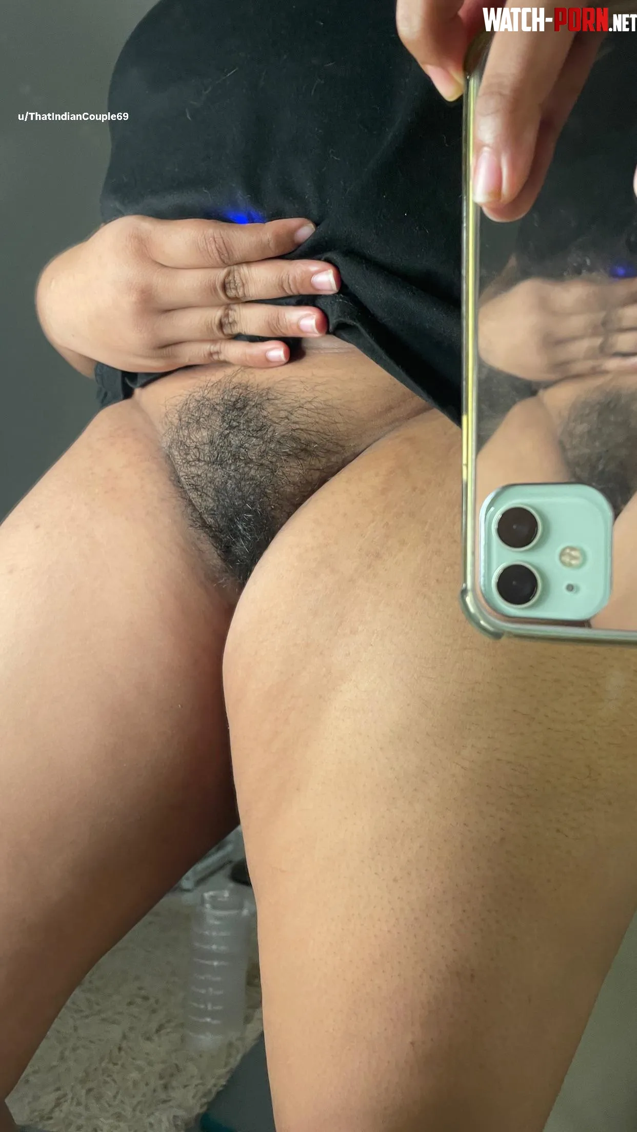 A lil bush reveal  by ThatIndianCouple69
