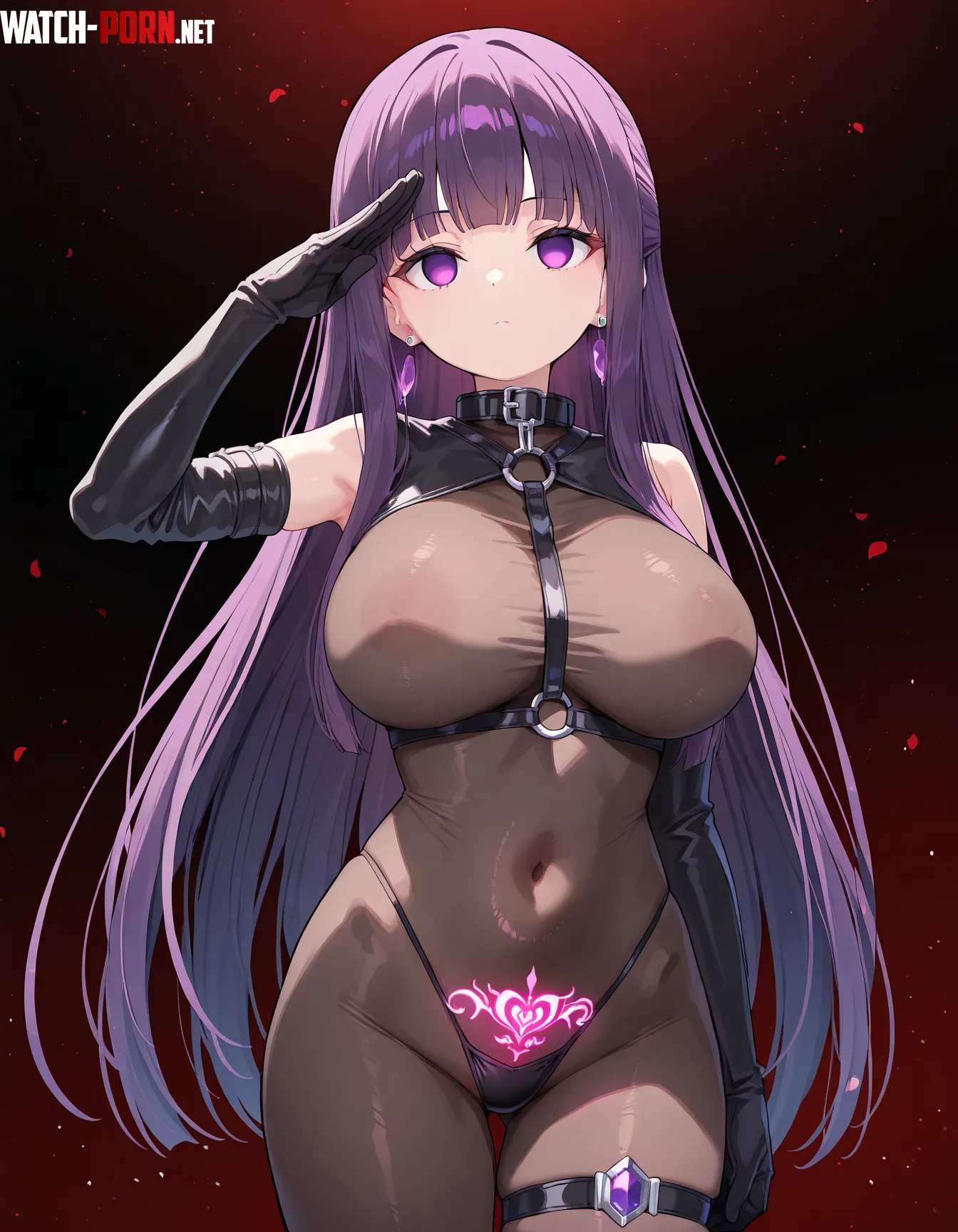 Corrupted Fern Sousou no Frieren by CheetahSperm18