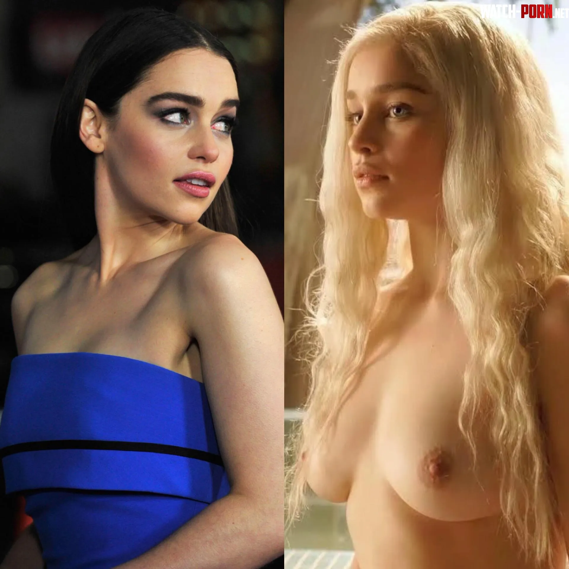 Emilia Clarke  by -JollyBadFellow-