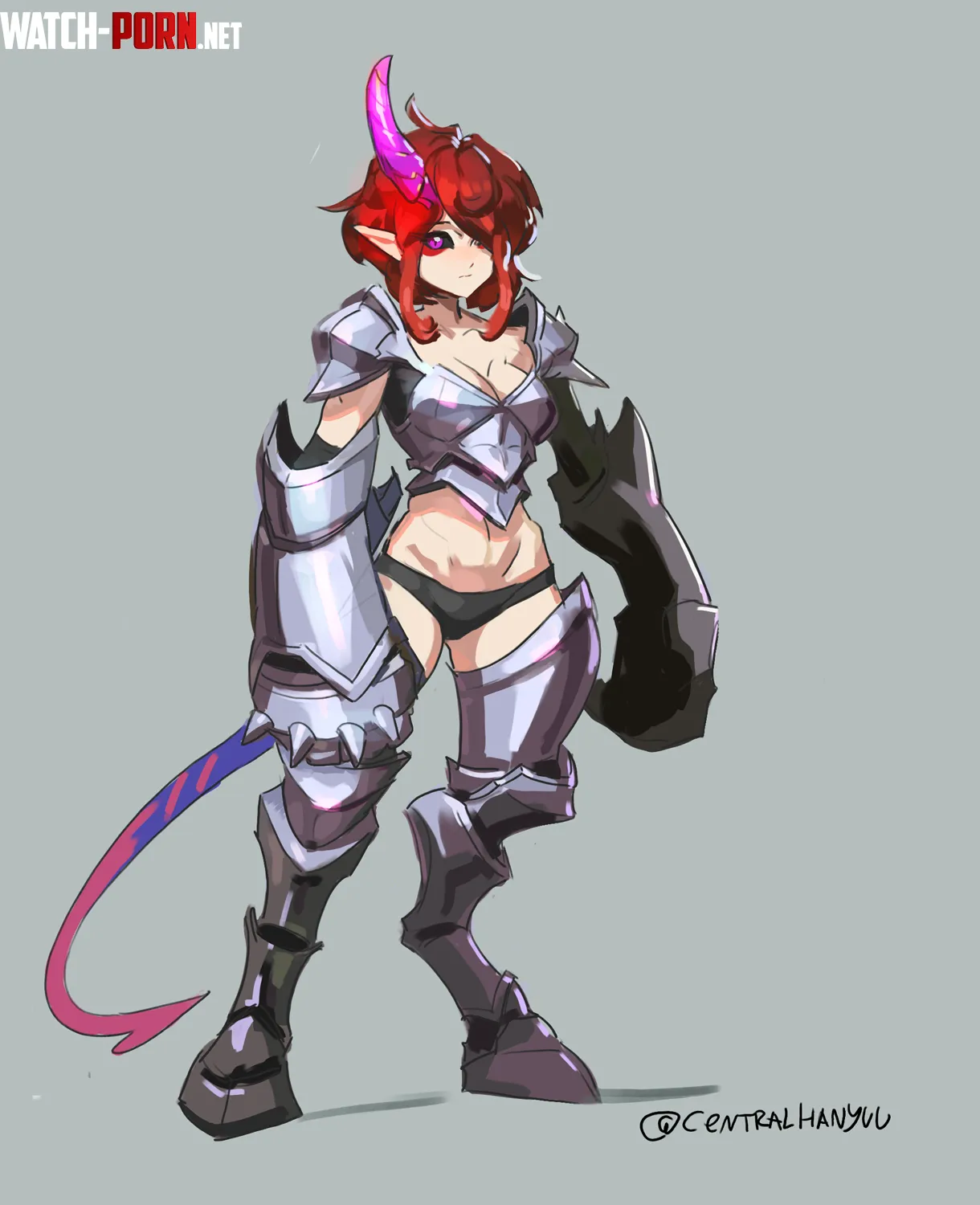 Demon by me CentralHanyuu by Shyv4na