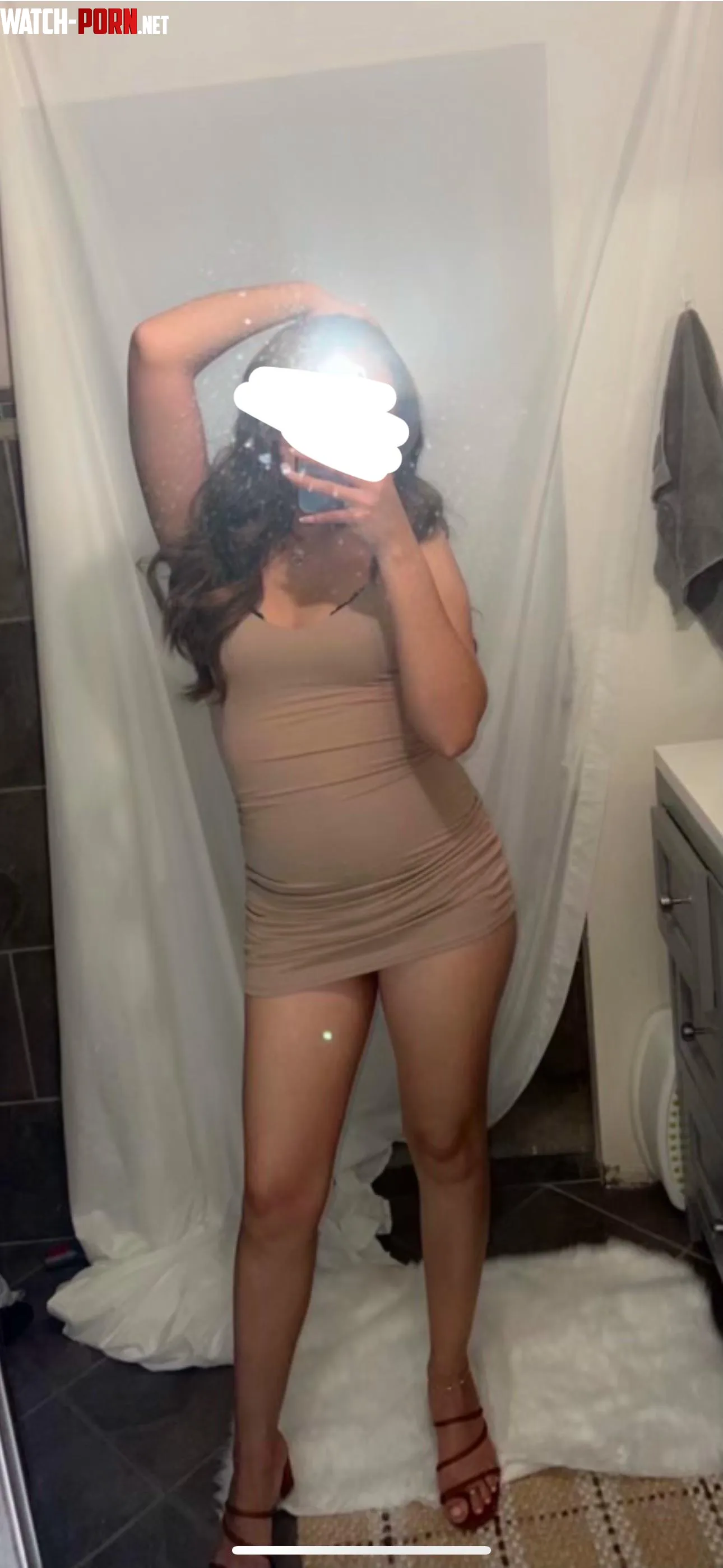 Wife wore this to my companys Christmas party by sm_36247