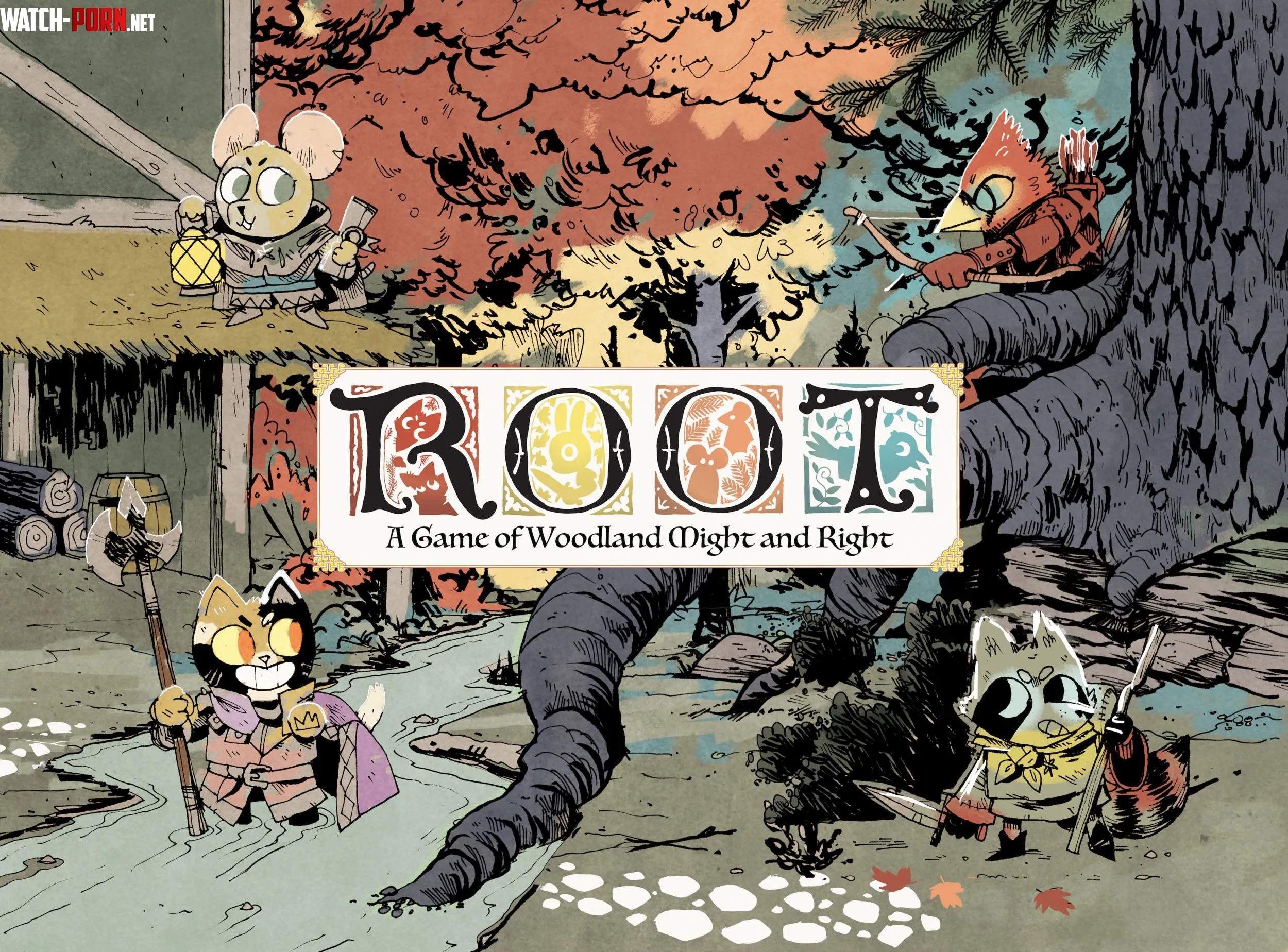 Any other furries obsessed with the board game Root  by KayknineArt