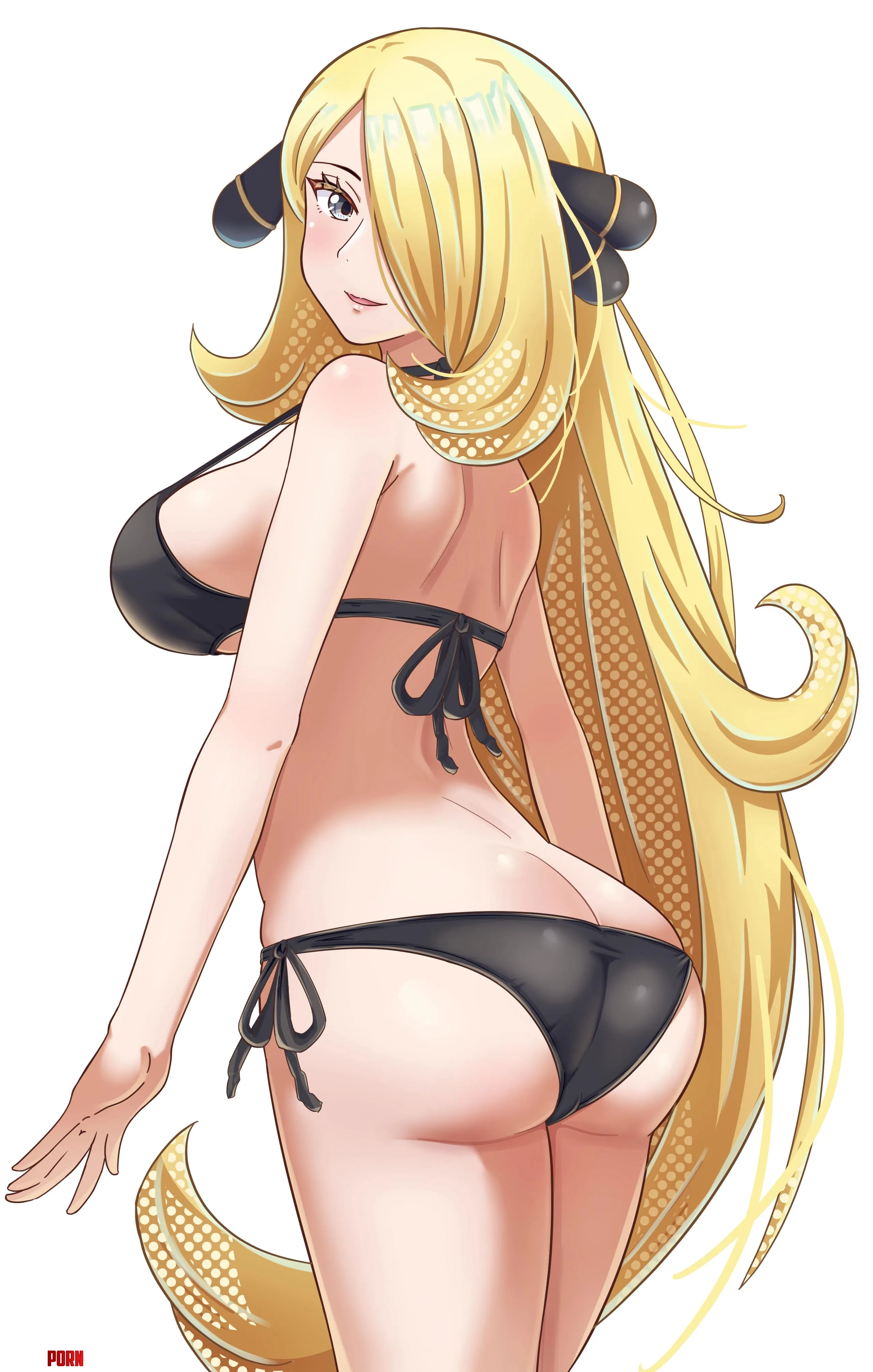 Cynthia in a bikini by LafterMastr