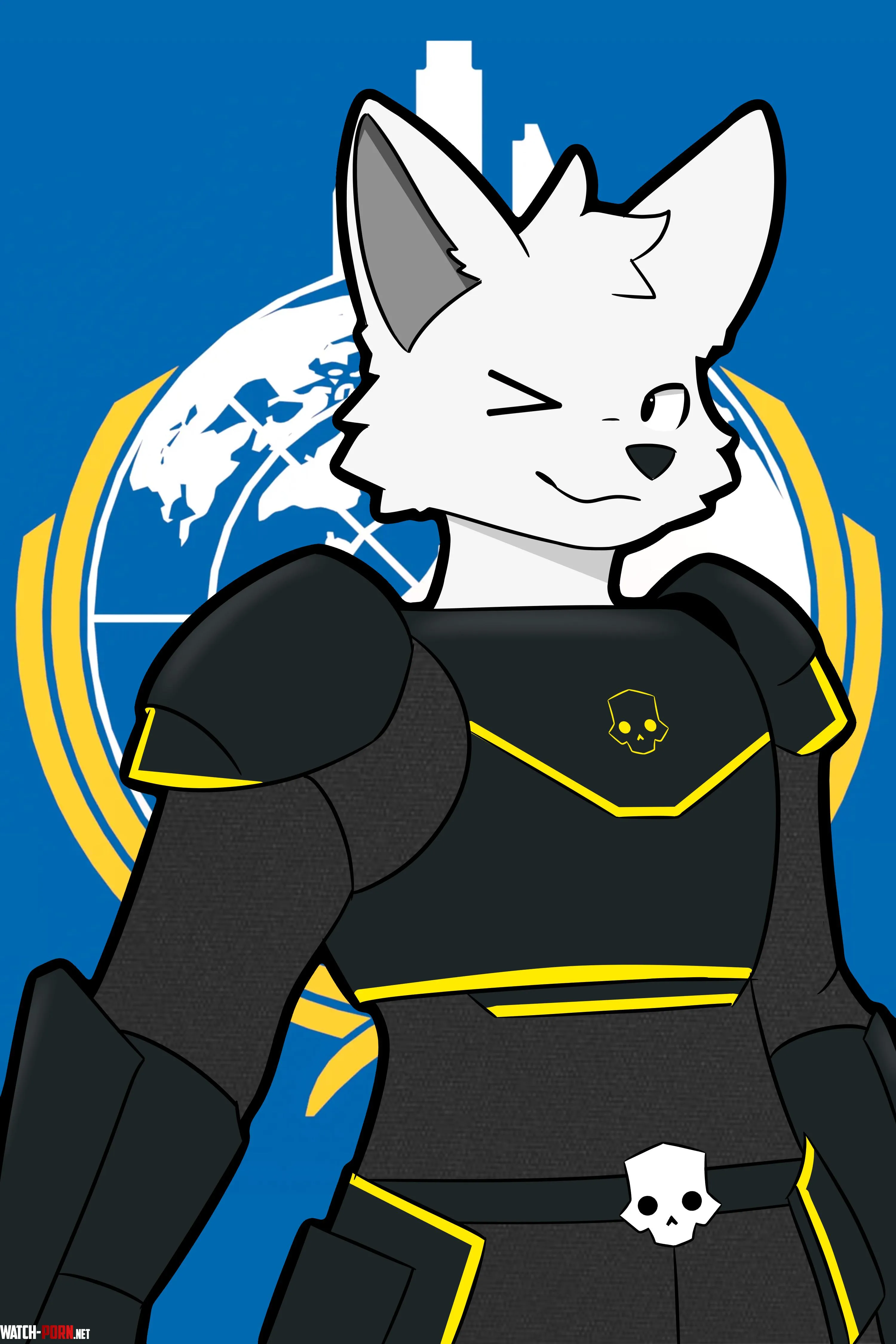 Become a HERO Become a LEGEND Become a Helldiver Enlist Today OC by -FantasticFoxx-