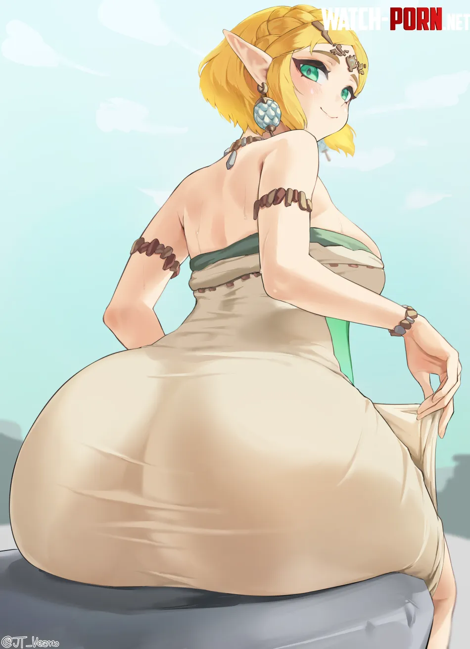 Zeldas regal rump by LafterMastr