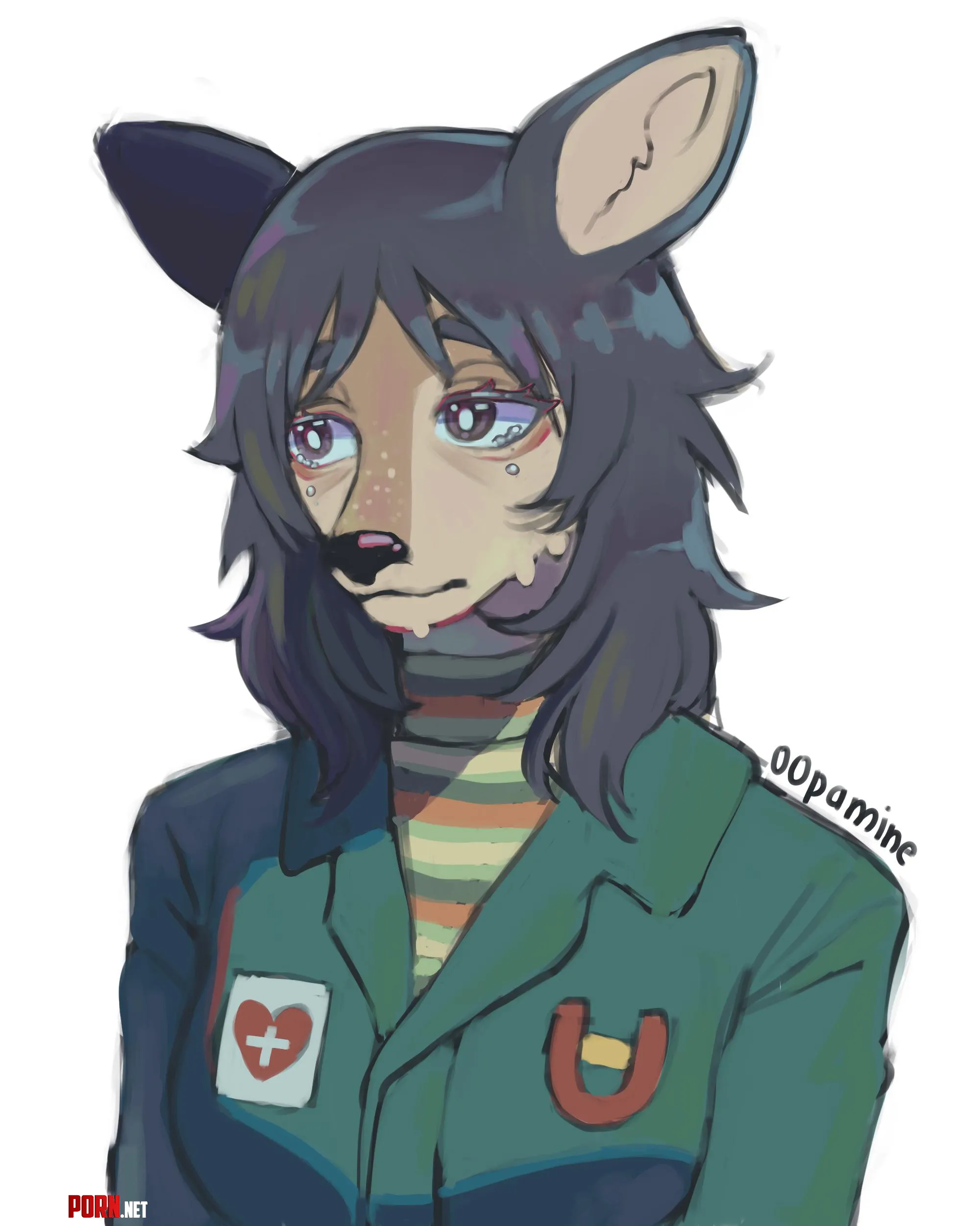I also drew Anya from Mouthwashing by 00pamine