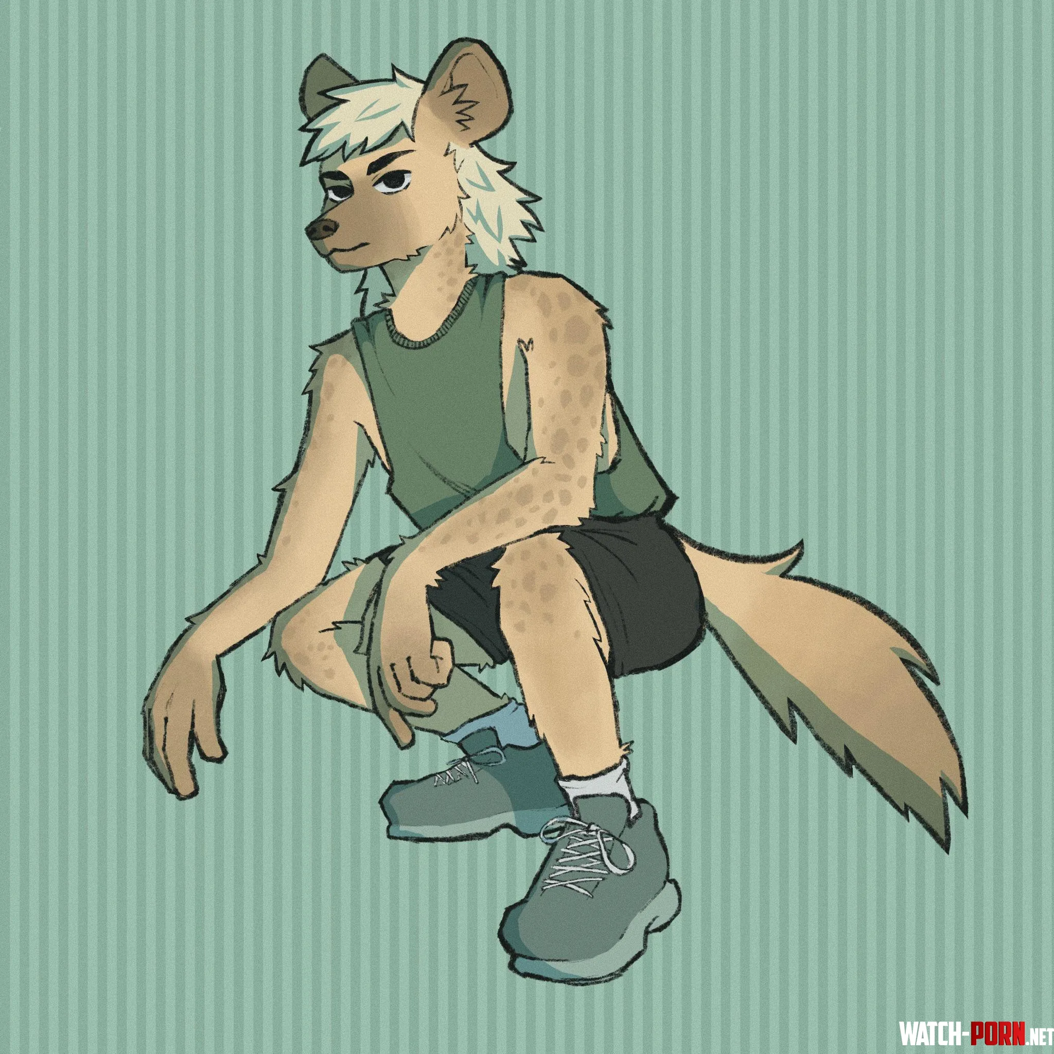 Workout clothes art by me by forest-fur