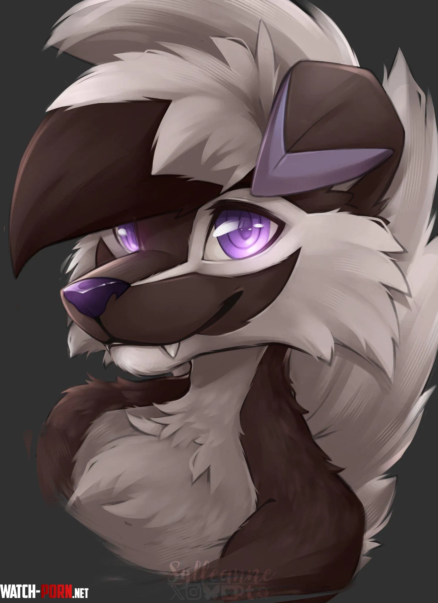 Fluffy Lycanroc Sylfeanne by DL2828