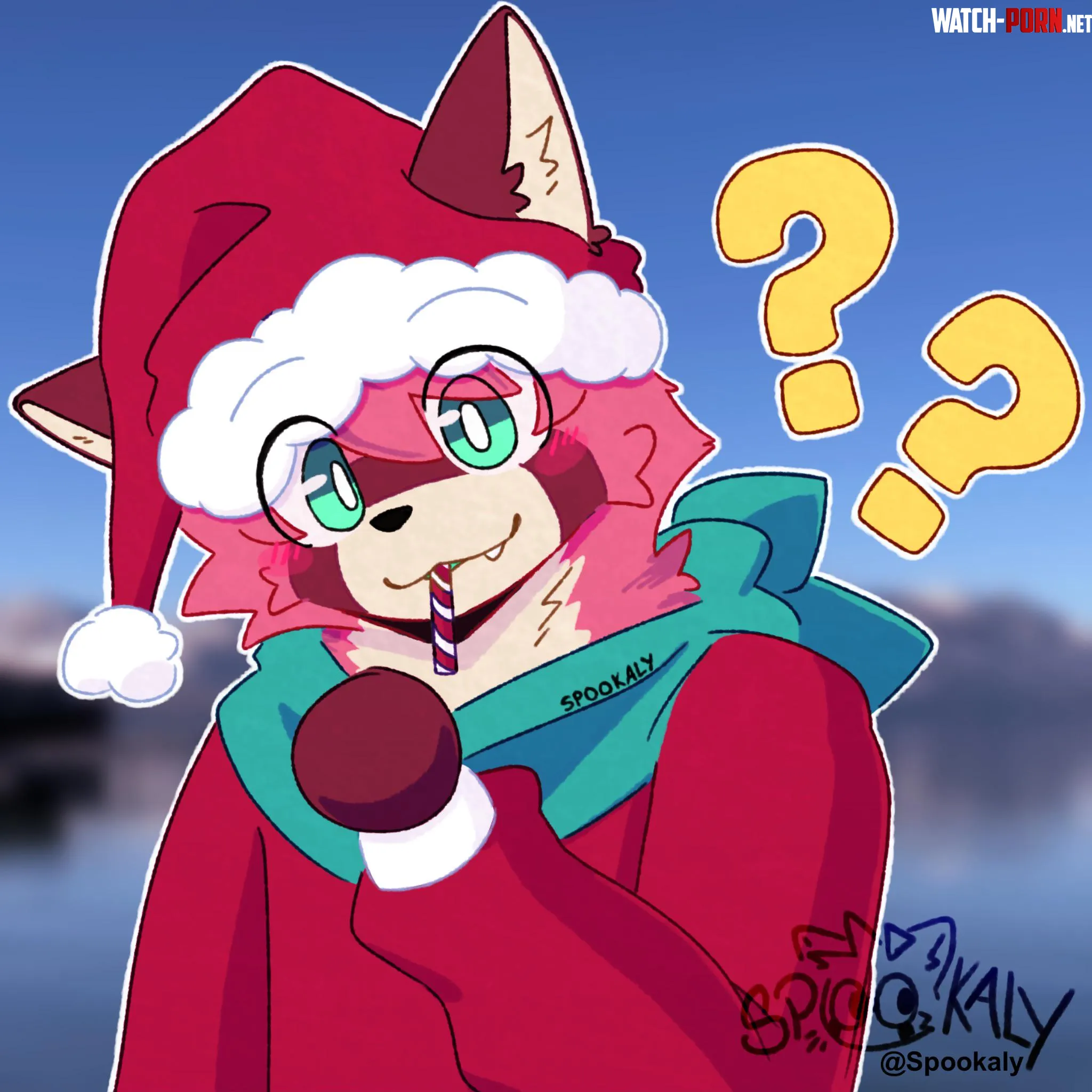 Christmas Doodle 1 by Spookaly