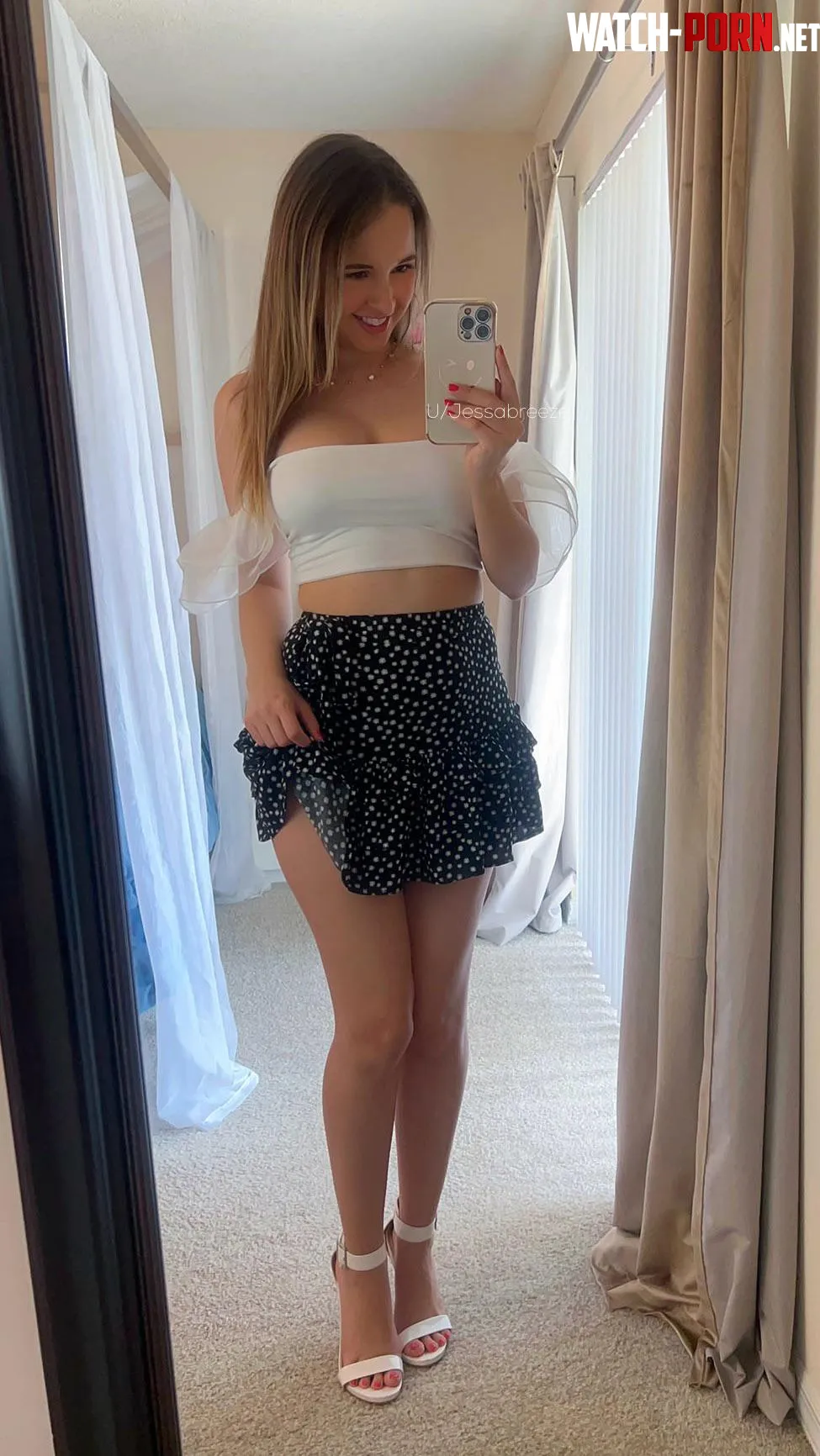 Guess whos not wearing anything underneath   by Jessabreeze