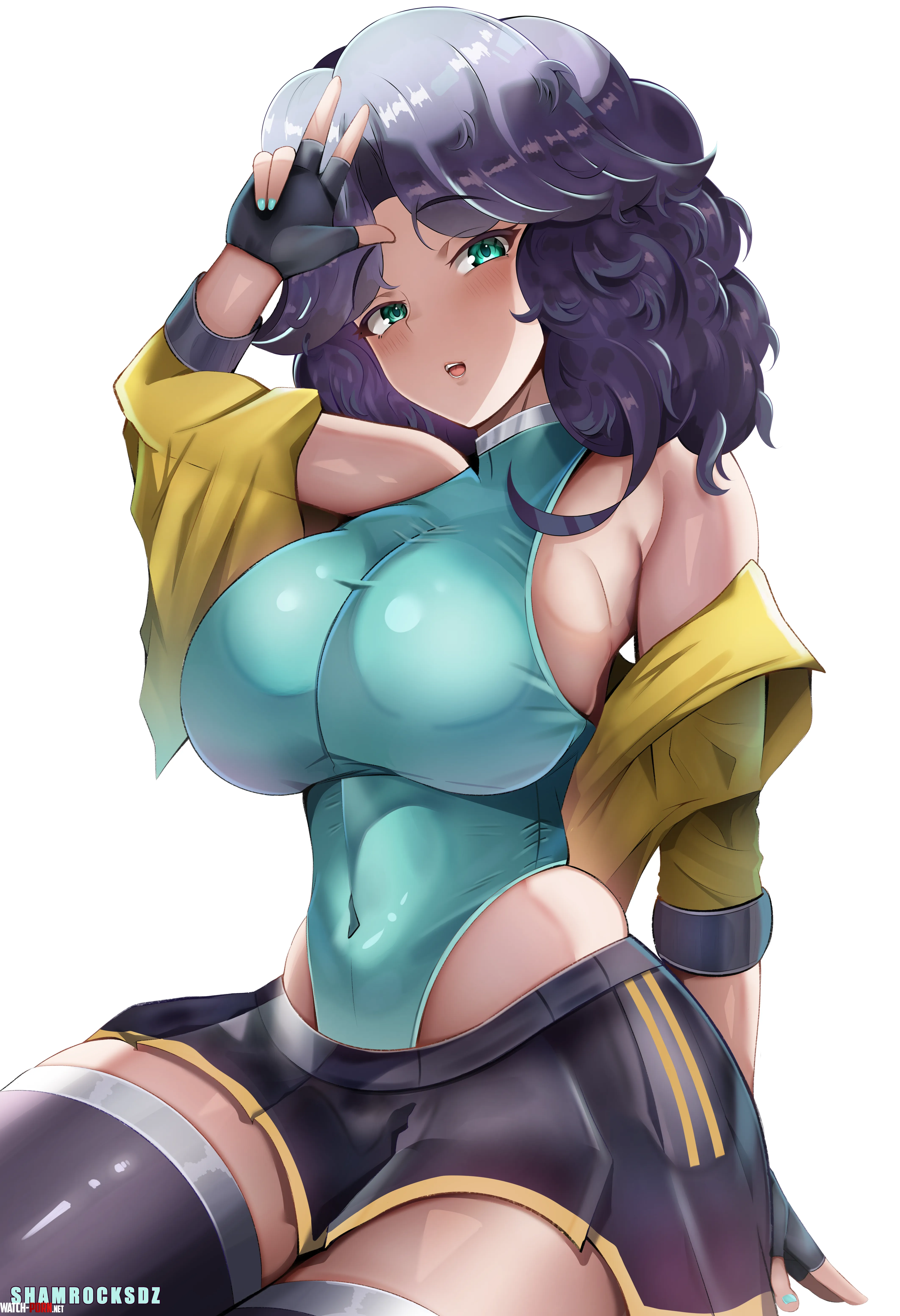 Fluffy hair and new outfit OC ShamrocksDZ by Shockshom